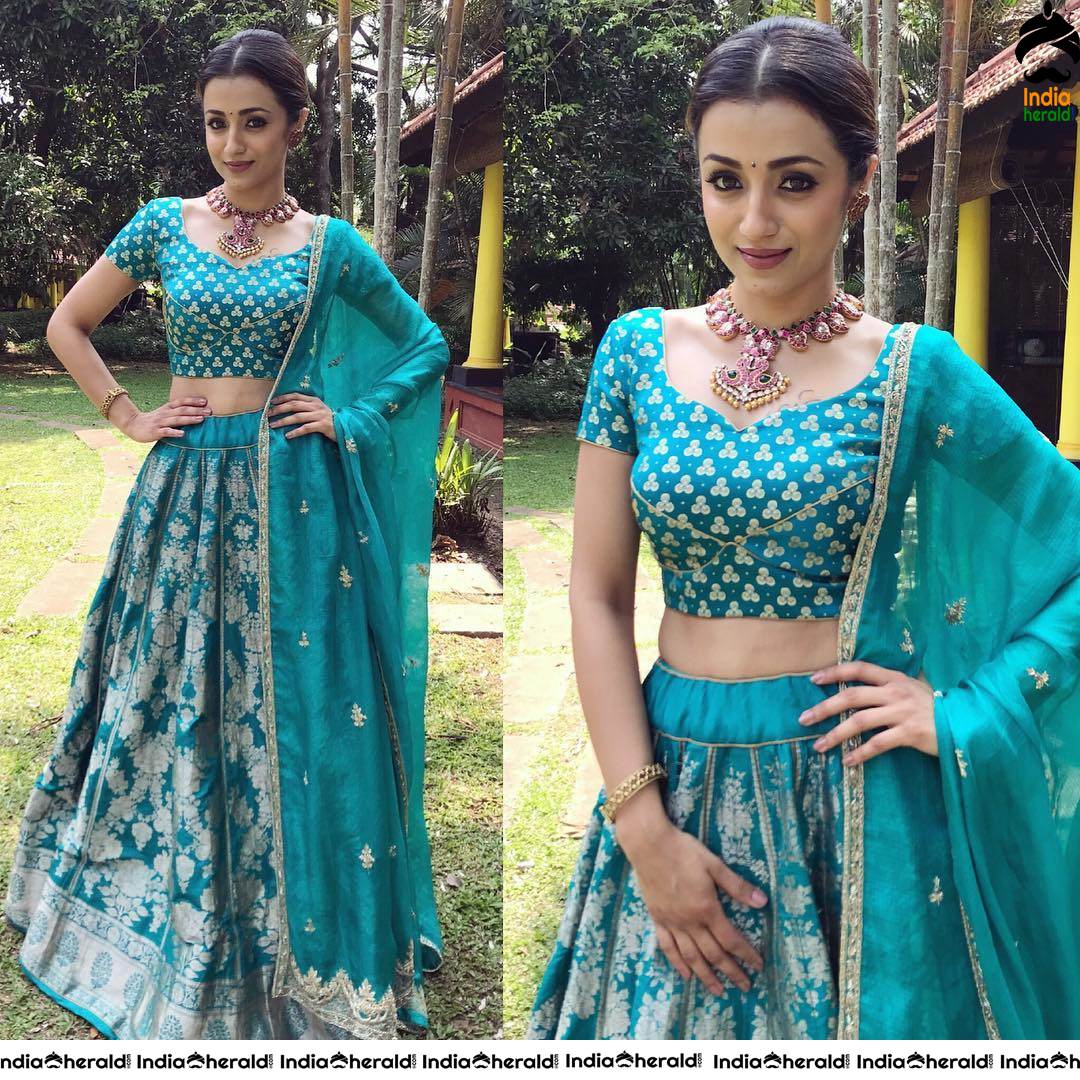 Brahmin Beauty Trisha Krishnan will tempt your mood in these Photos Set 2