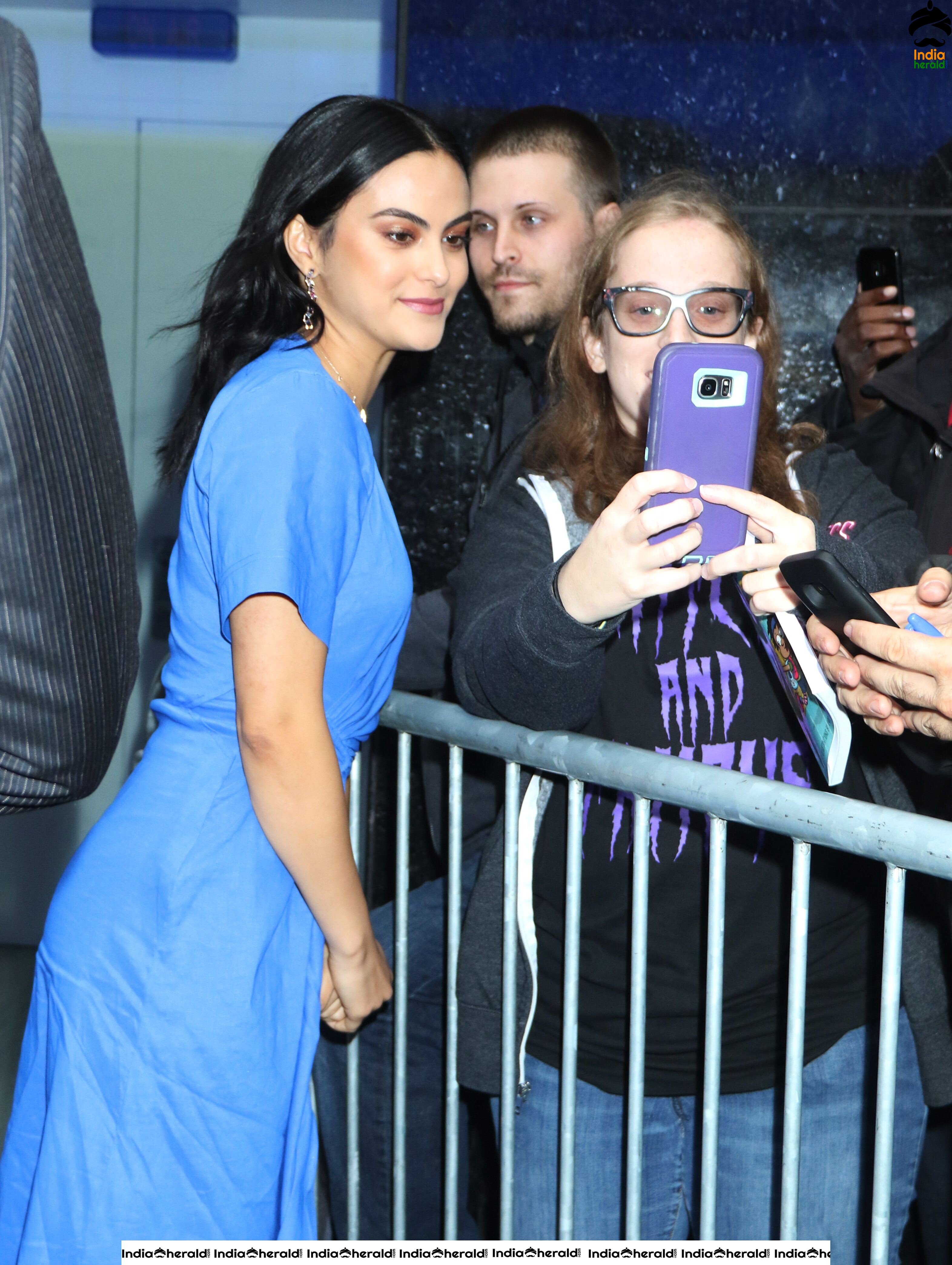 Camila Mendes On The Way to Good Morning America Show in NYC Set 2
