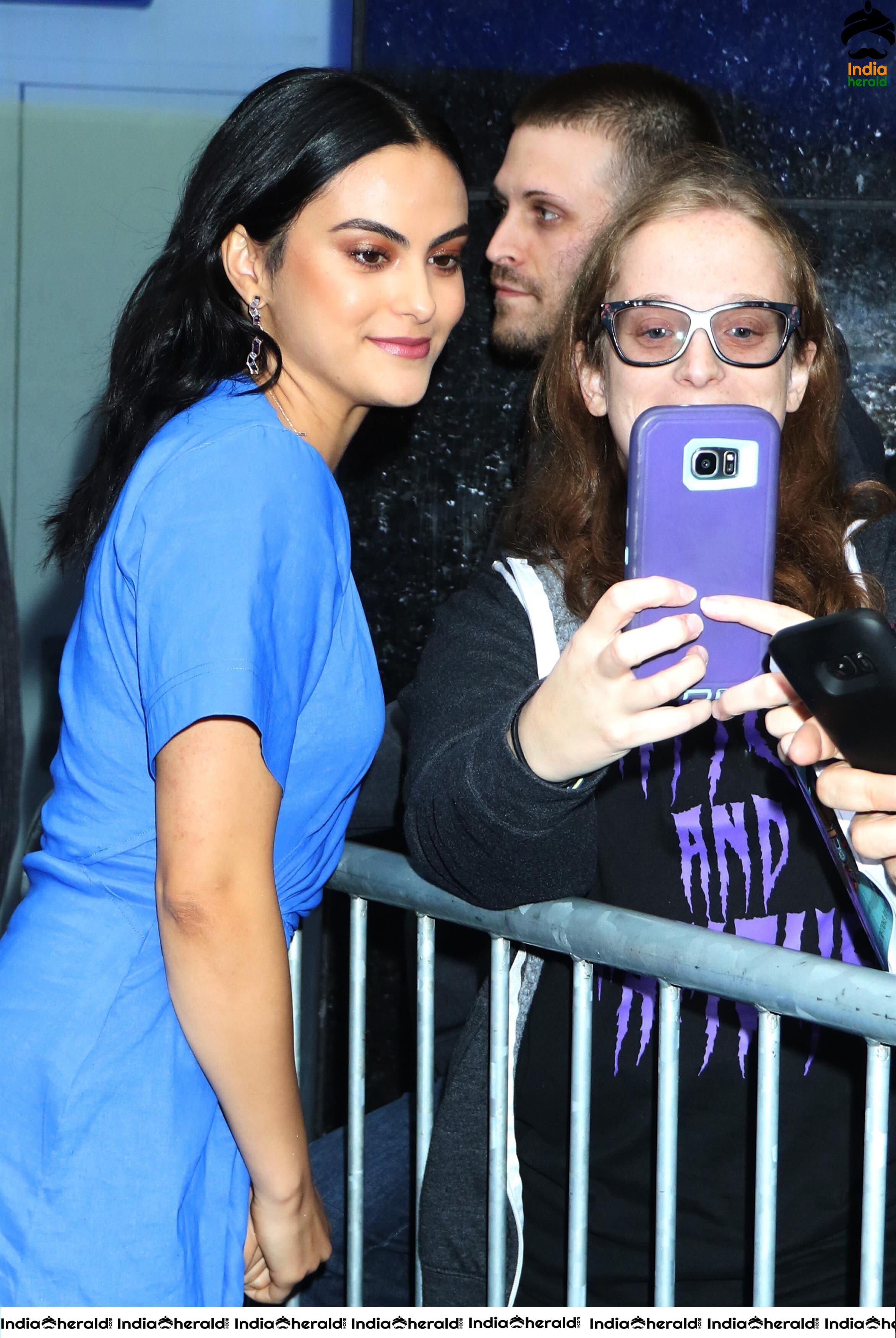 Camila Mendes On The Way to Good Morning America Show in NYC Set 2