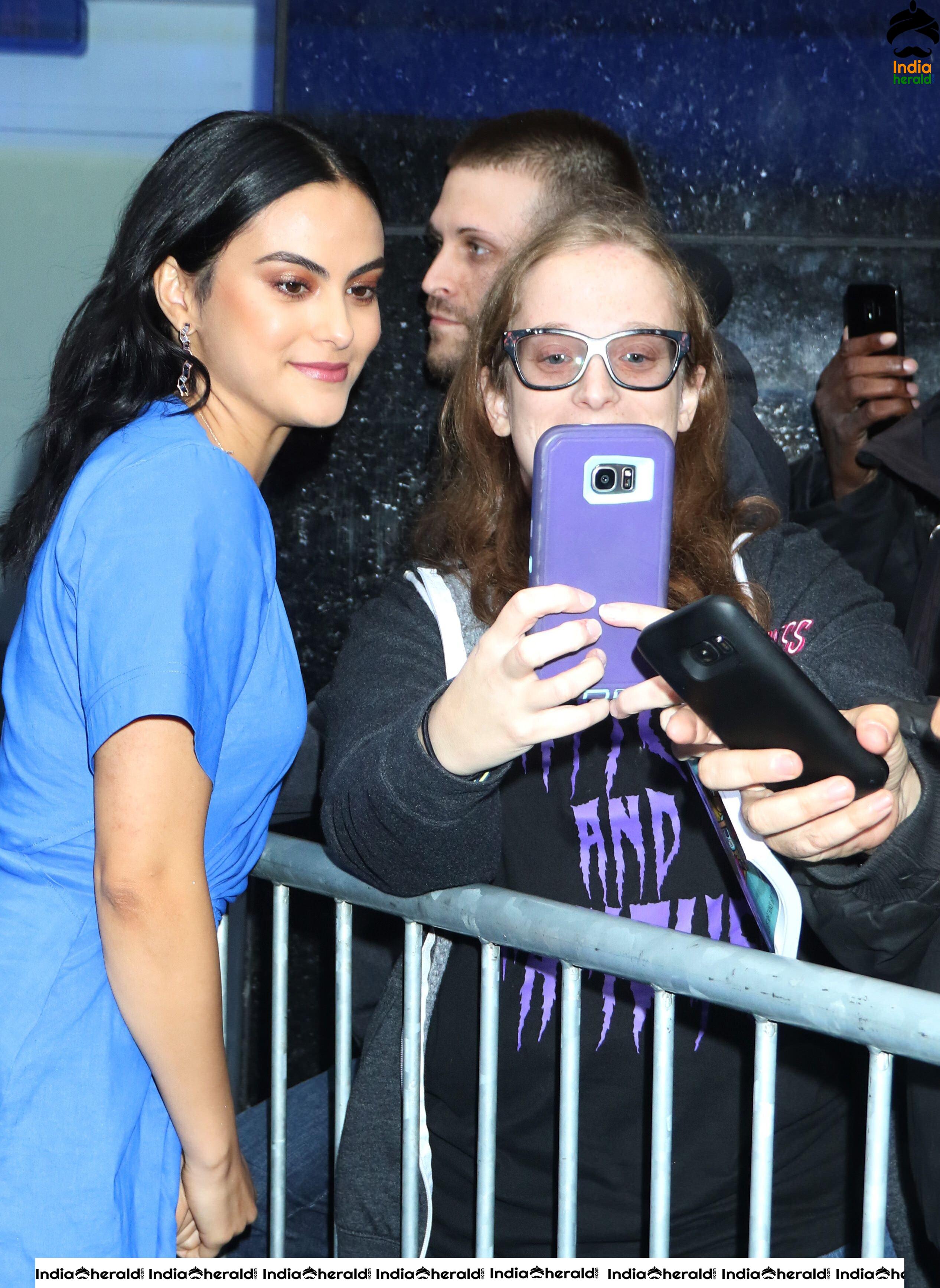 Camila Mendes On The Way to Good Morning America Show in NYC Set 2