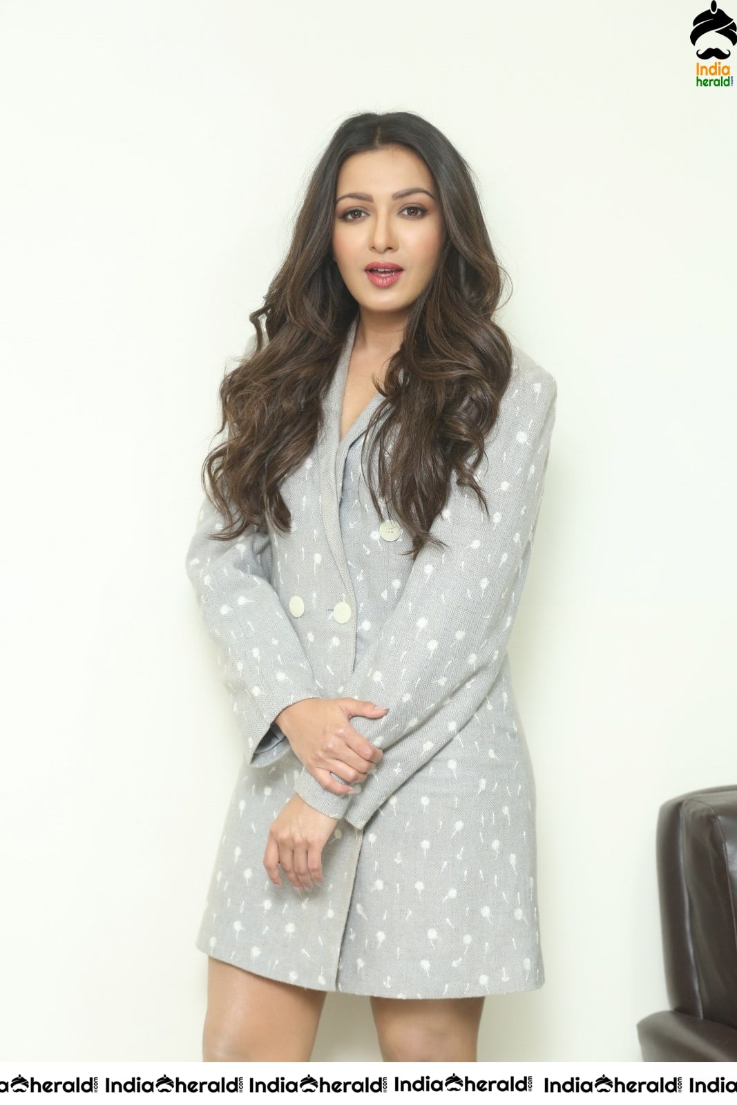 Catherine Tresa Latest Interview Stills during WFL promotions