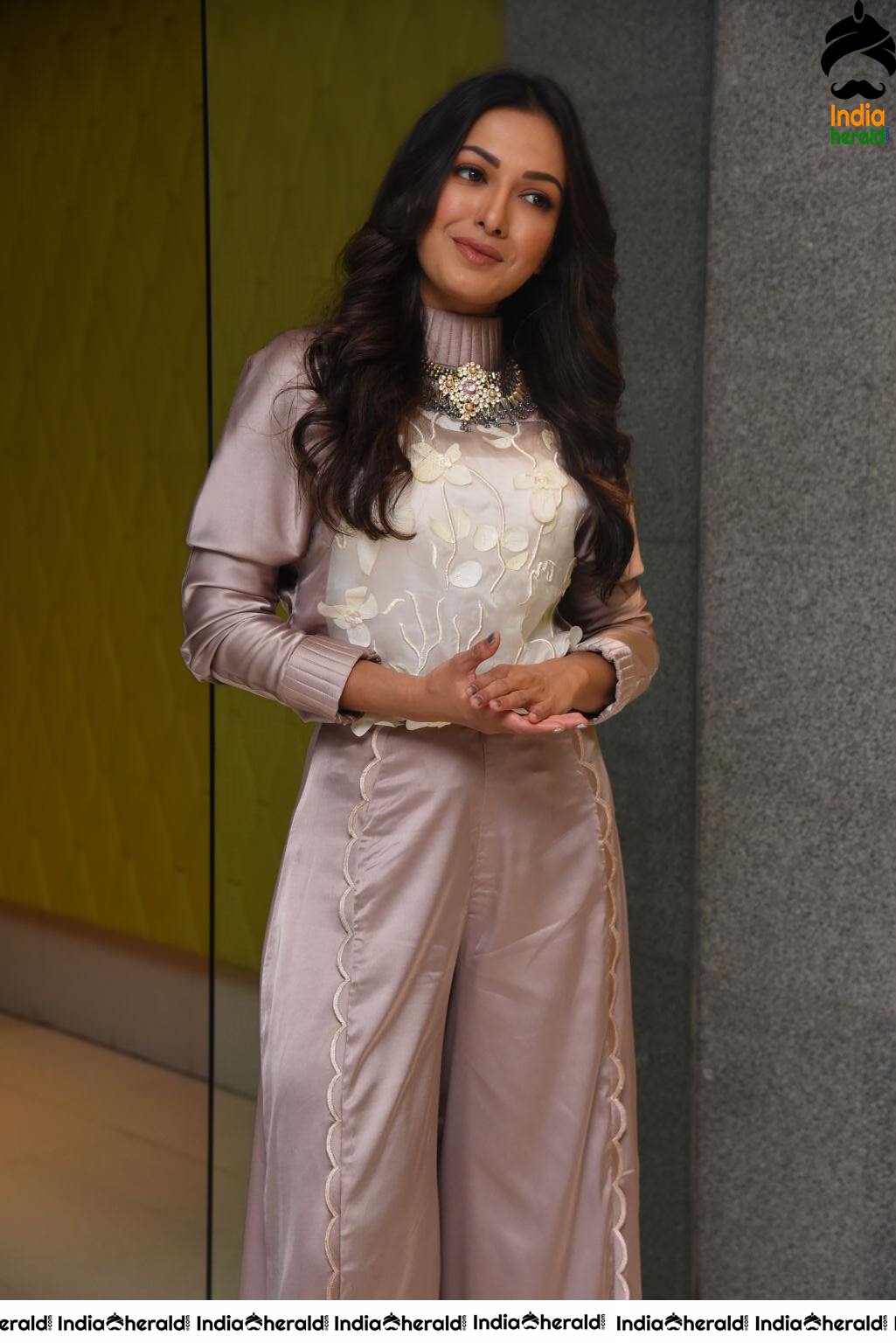 Catherine Tresa Looking Cute during this Press Meet Set 1