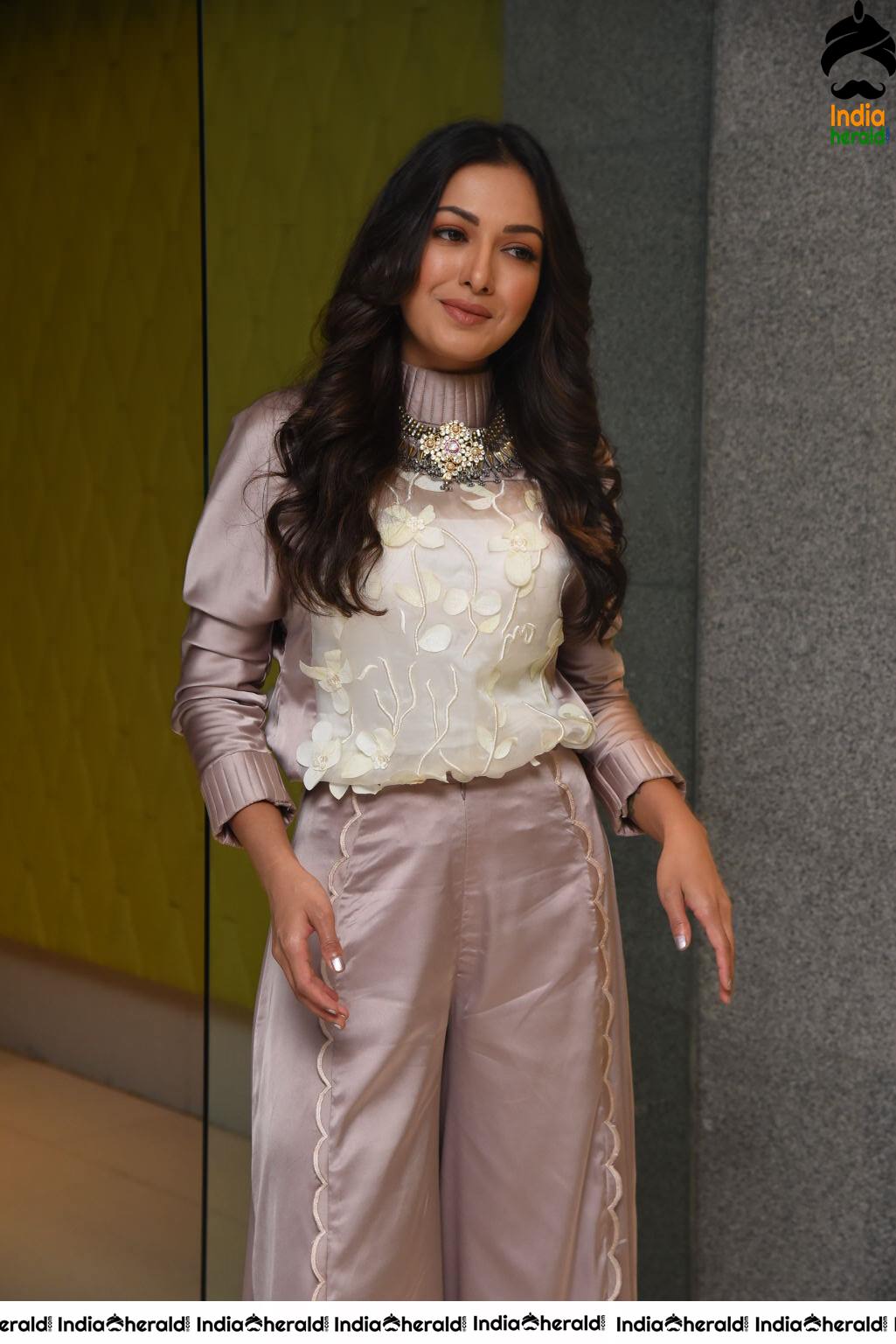 Catherine Tresa Looking Cute during this Press Meet Set 1