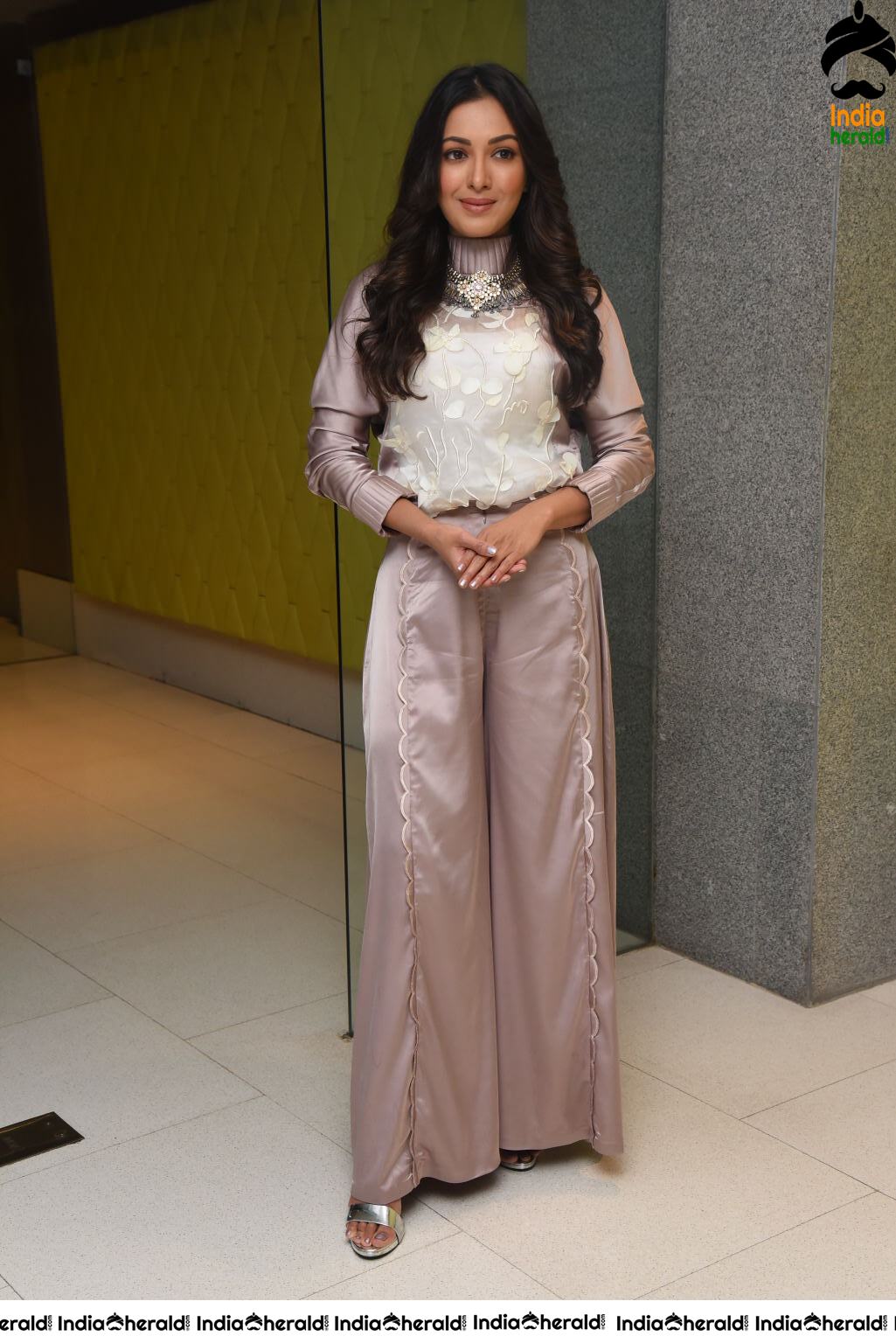 Catherine Tresa Looking Cute during this Press Meet Set 1