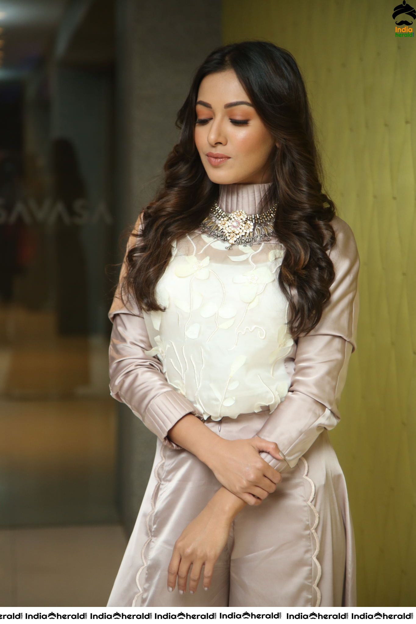 Catherine Tresa Looking Elegant During Her Recent Press Interview Set 2