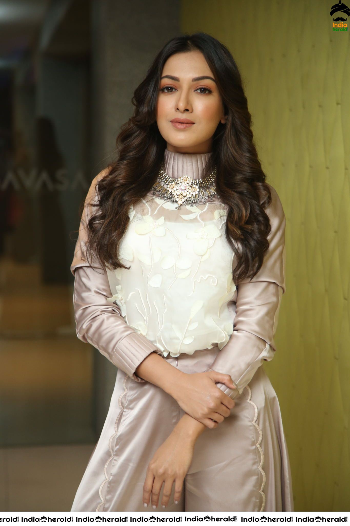 Catherine Tresa Looking Elegant During Her Recent Press Interview Set 2