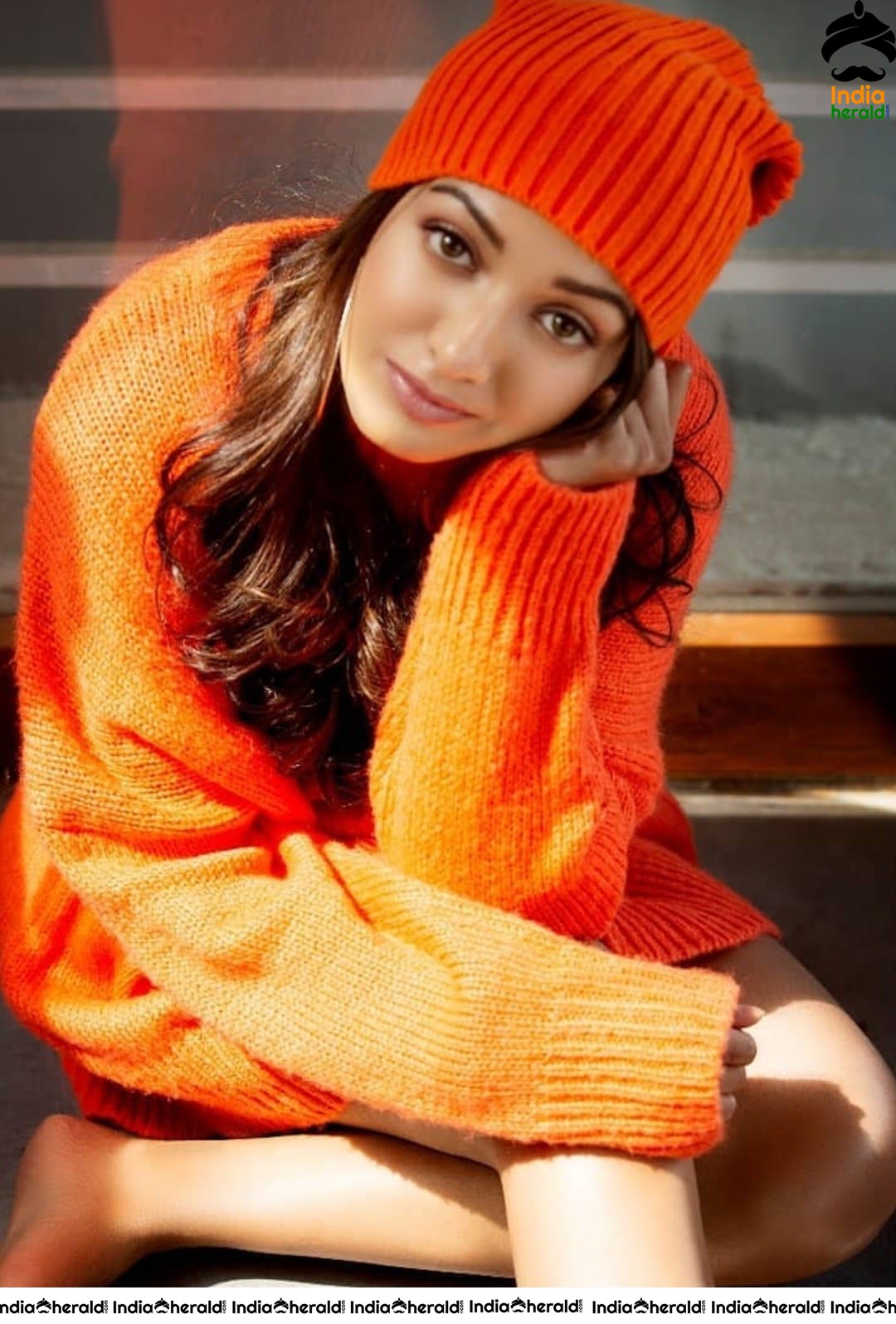 Catherine Tresa Looking Like A Doll In These Winter Clothes