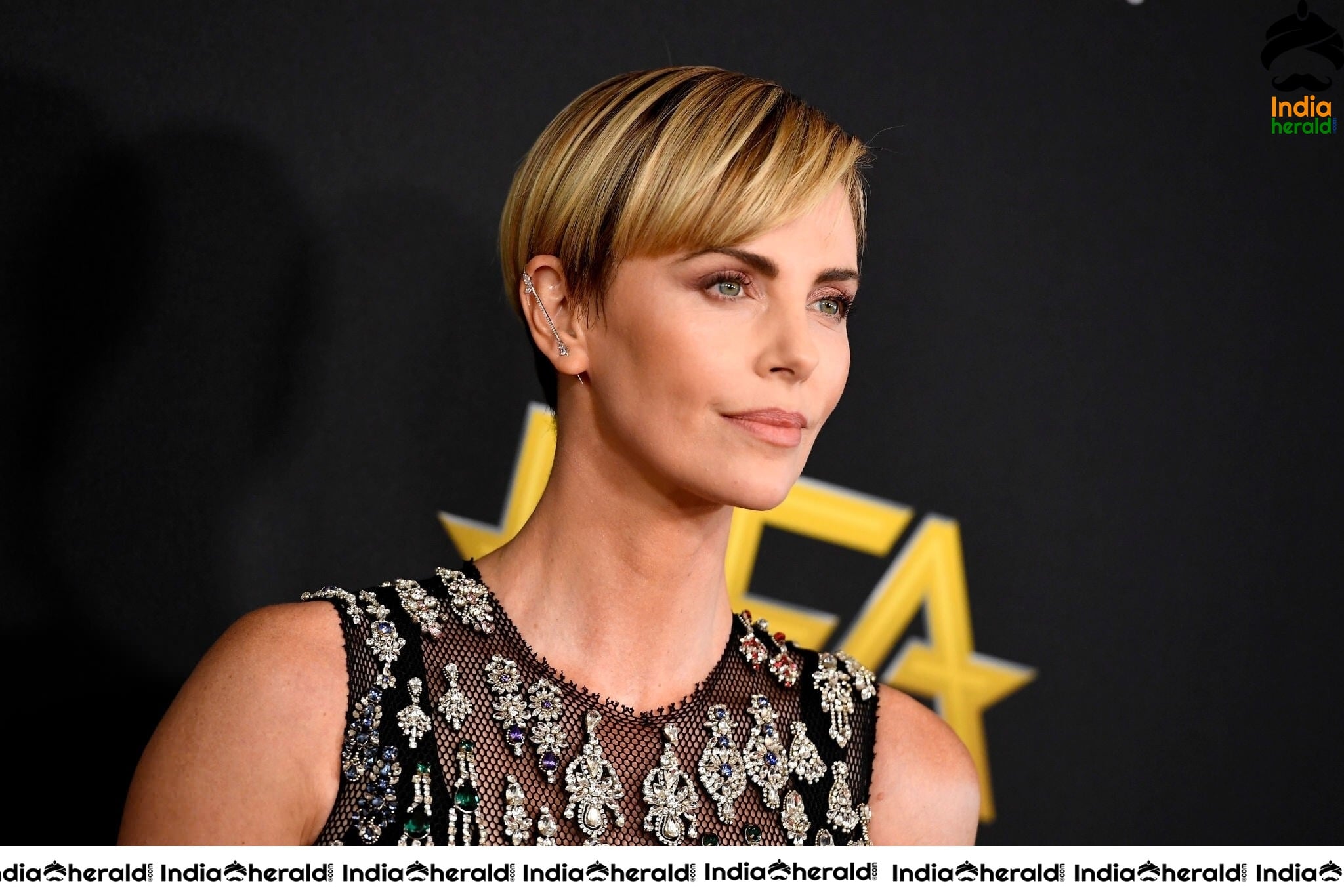 Charlize Theron at 23rd Annual Hollywood Film Awards in Beverly Hills