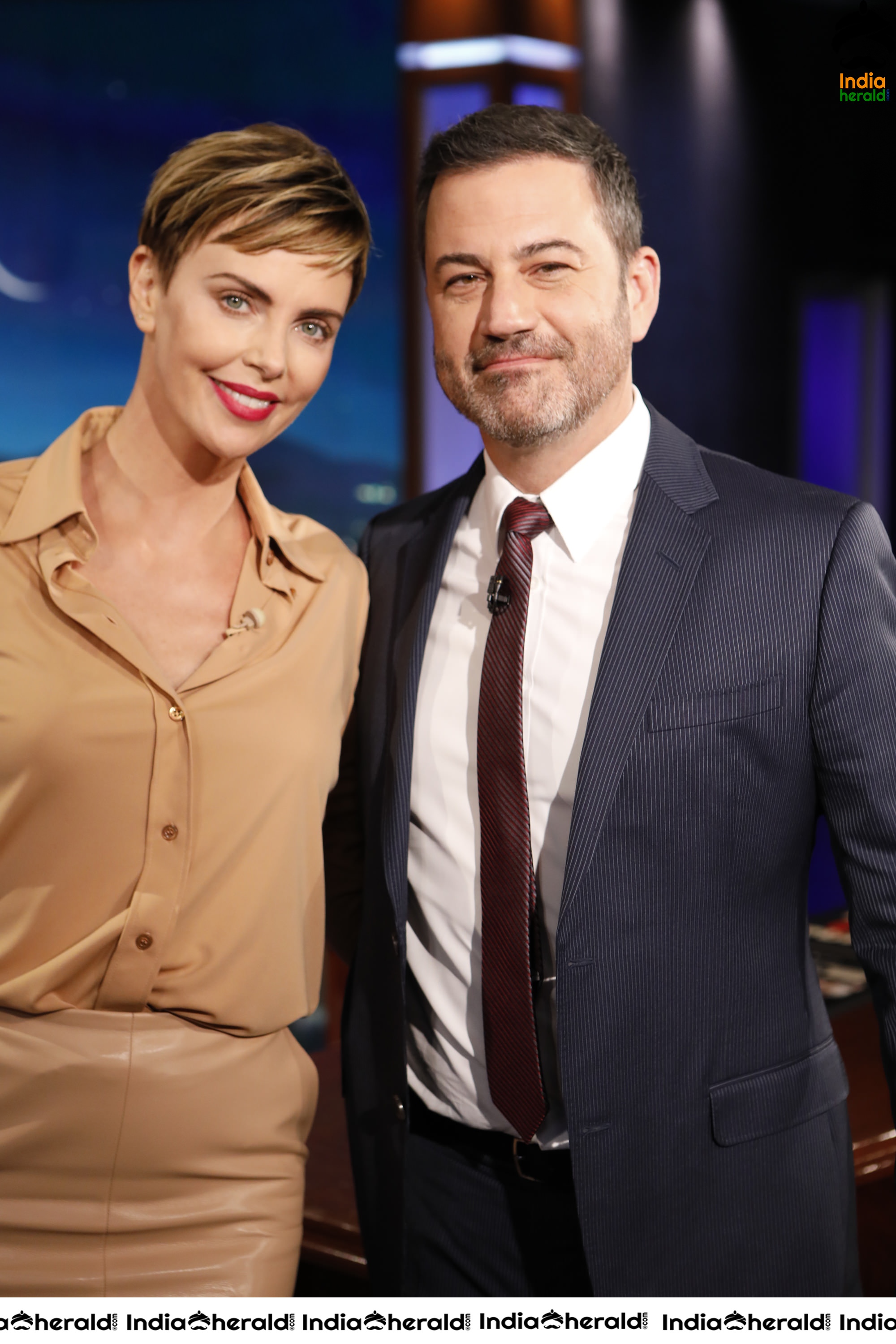 Charlize Theron at Jimmy Kimmel Live Show