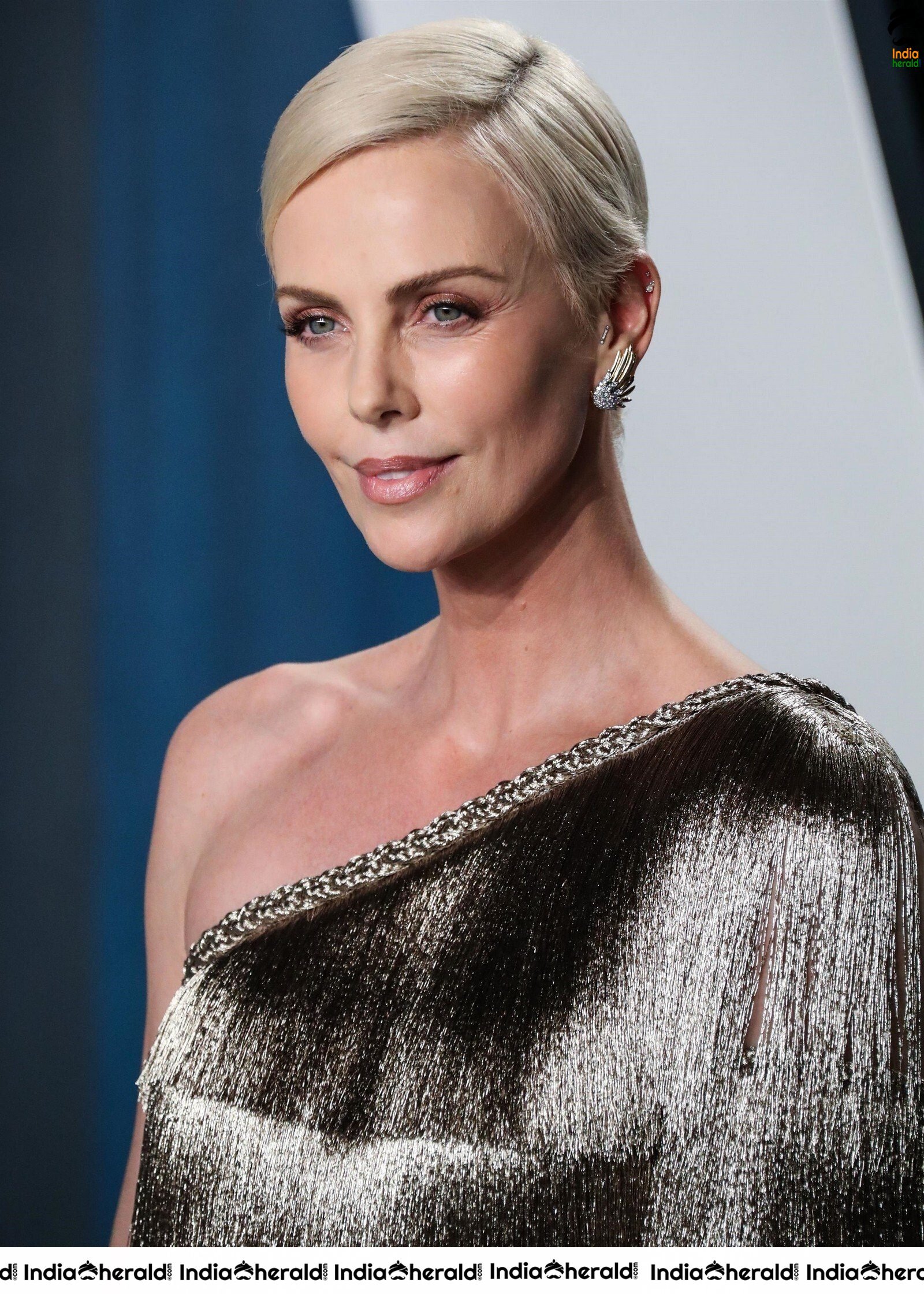 Charlize Theron at Vanity Fair Oscar Party Beverly Hills Set 1