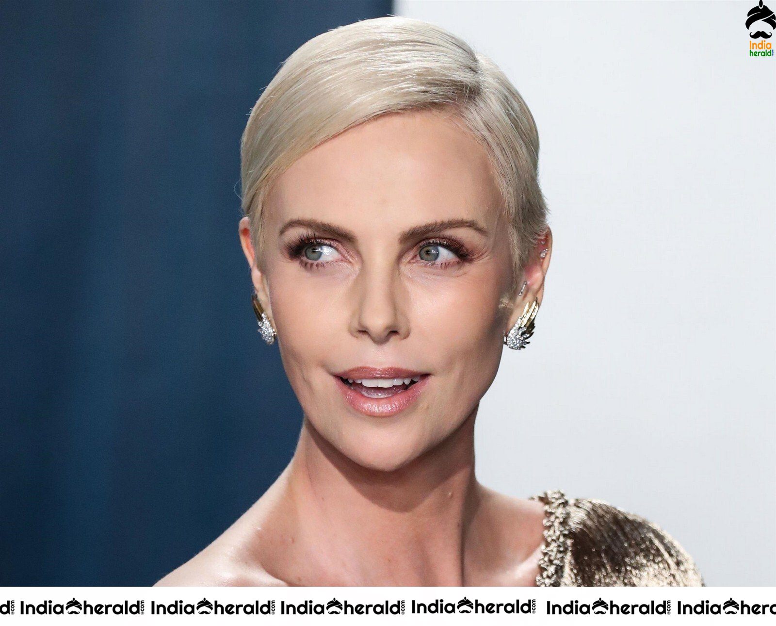 Charlize Theron at Vanity Fair Oscar Party Beverly Hills Set 2