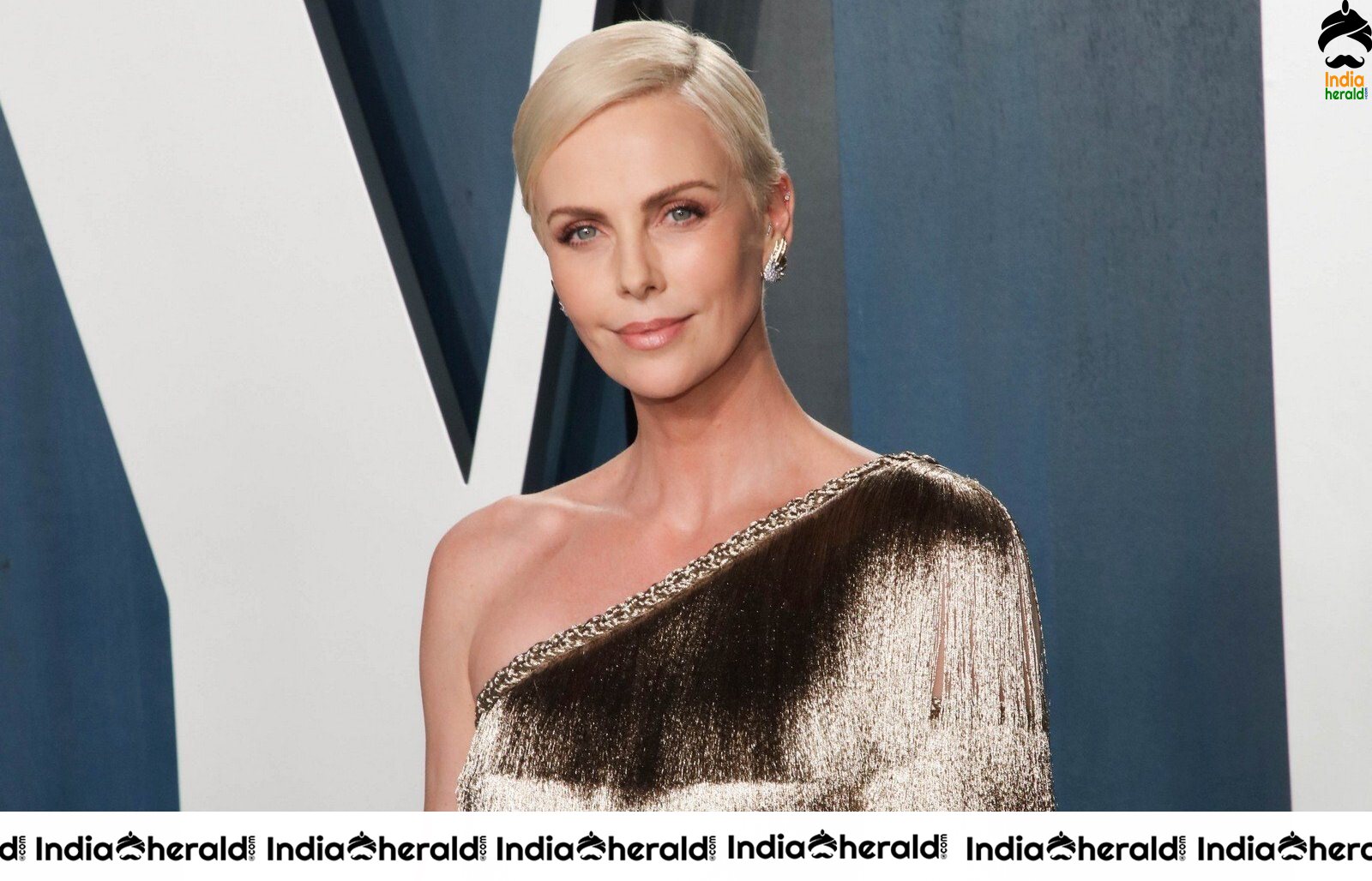 Charlize Theron at Vanity Fair Oscar Party Beverly Hills Set 2