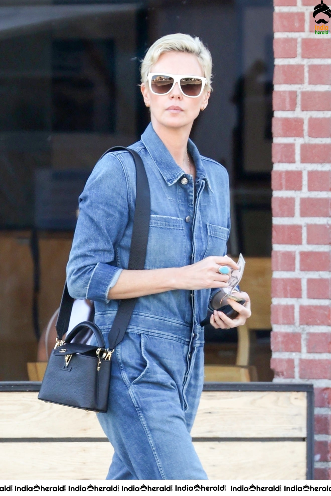 Charlize Theron caught by Paparazzi as she was seen Out in Los Angeles
