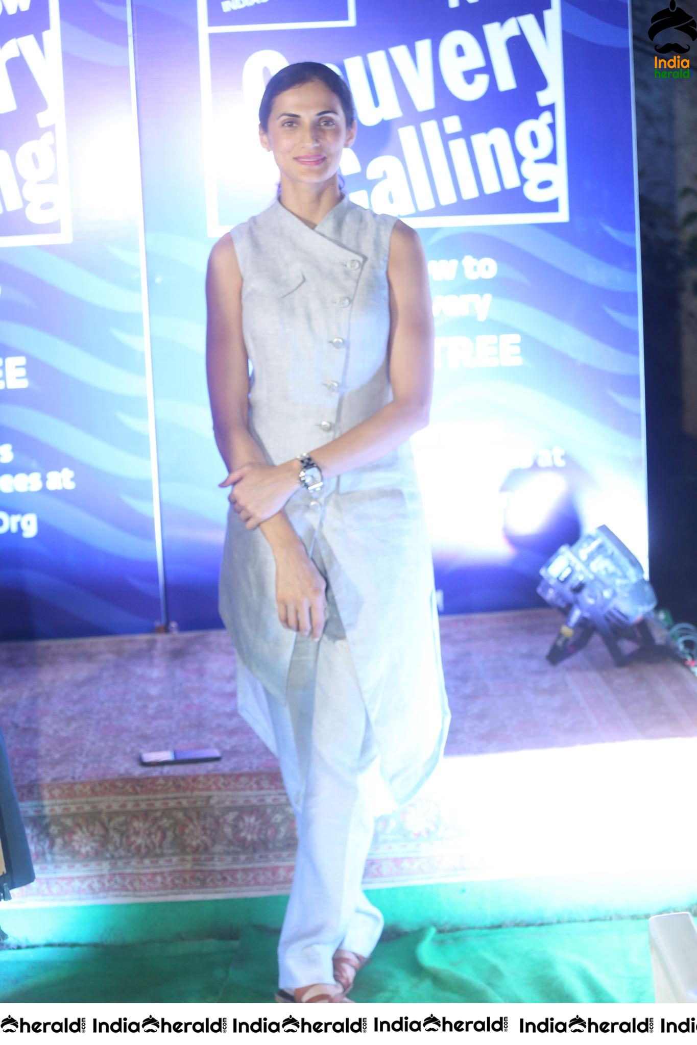 Cute Ishana mesmerizes At Rivers Launch