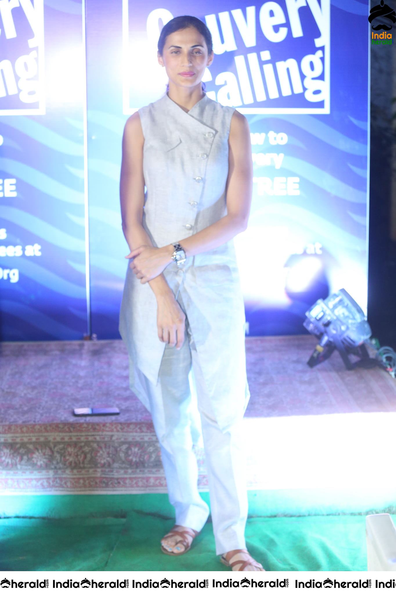 Cute Ishana mesmerizes At Rivers Launch
