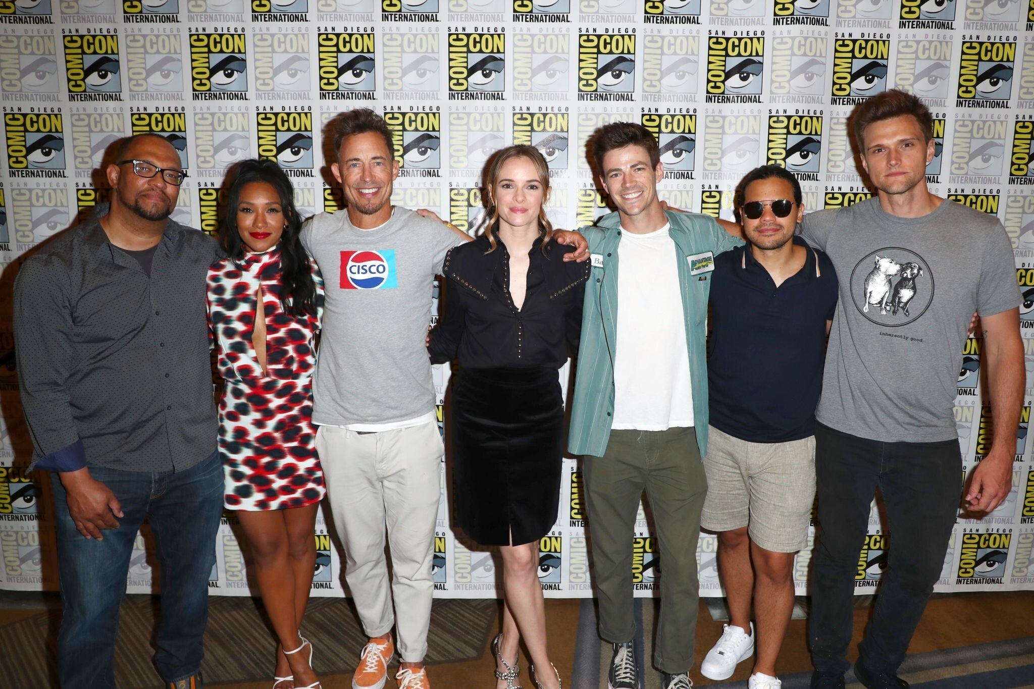 Danielle Panabaker At The Flash Press Conference During San Diego Comic Con 2019