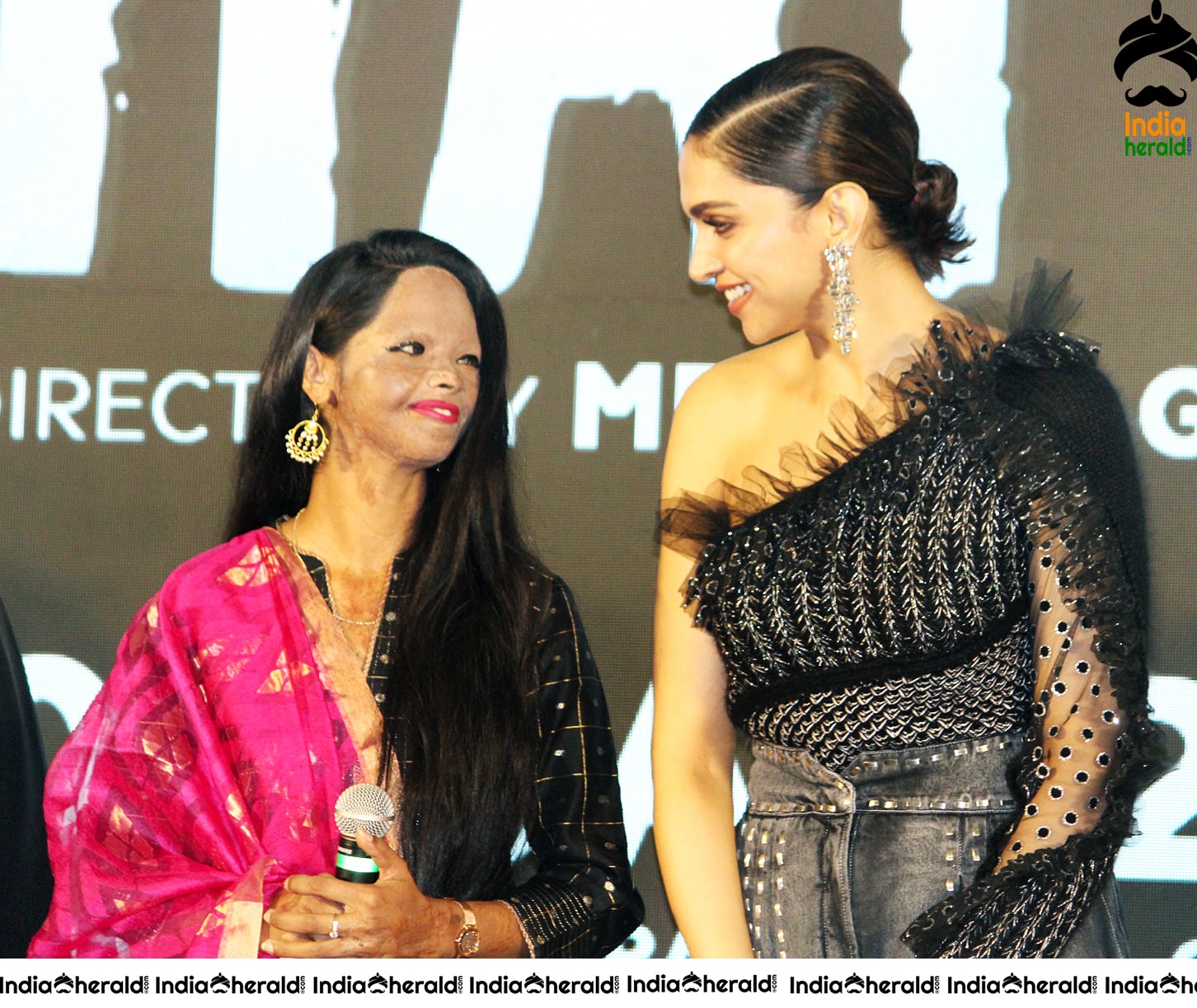 Deepika Padukone and Laxmi Agarwal at Chhapaak Title Track Launch Set 1