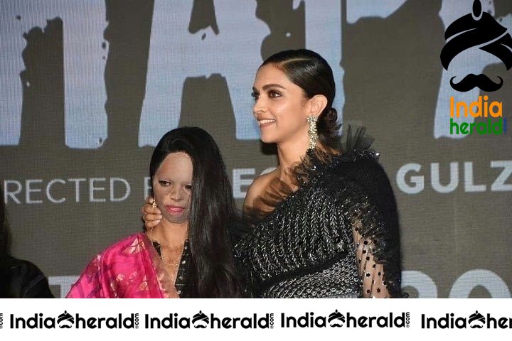 Deepika Padukone and Laxmi Agarwal at Chhapaak Title Track Launch Set 2