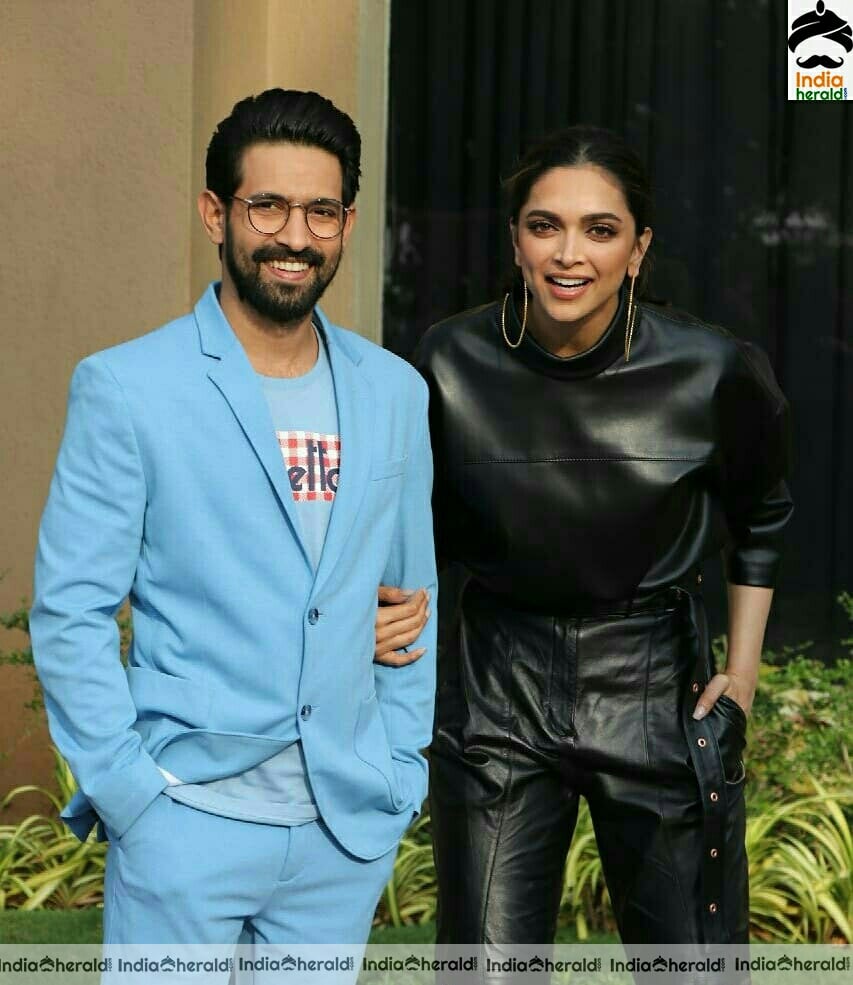 Deepika padukone and Vikrant Massey Spotted Promoting the film Chhapaak