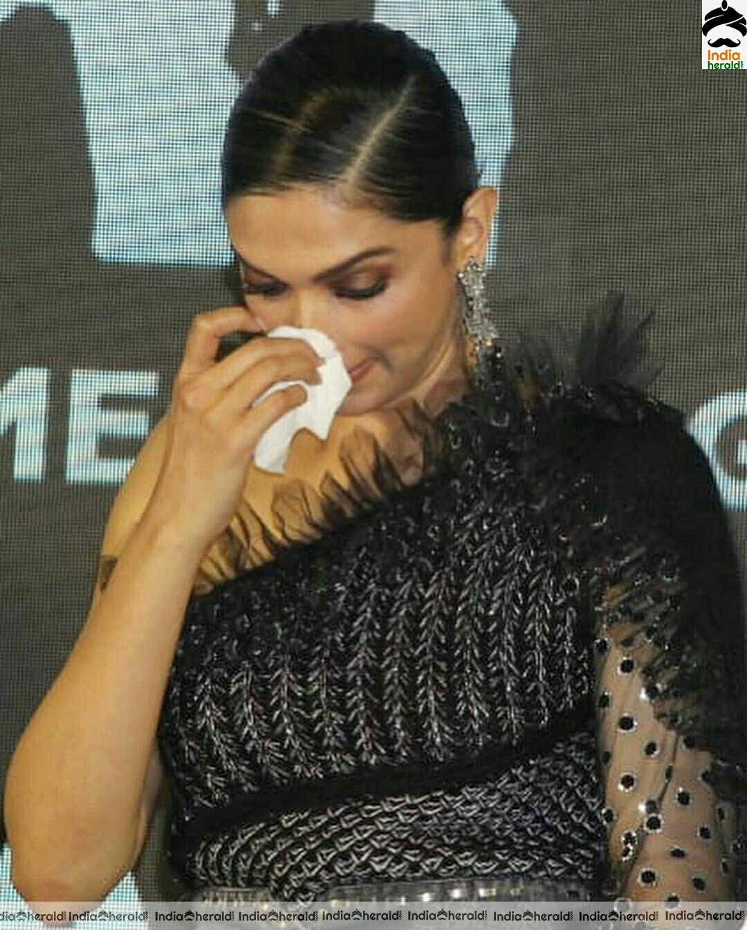 Deepika padukone At Gulzar Chhapaak Movie Title Track Launch