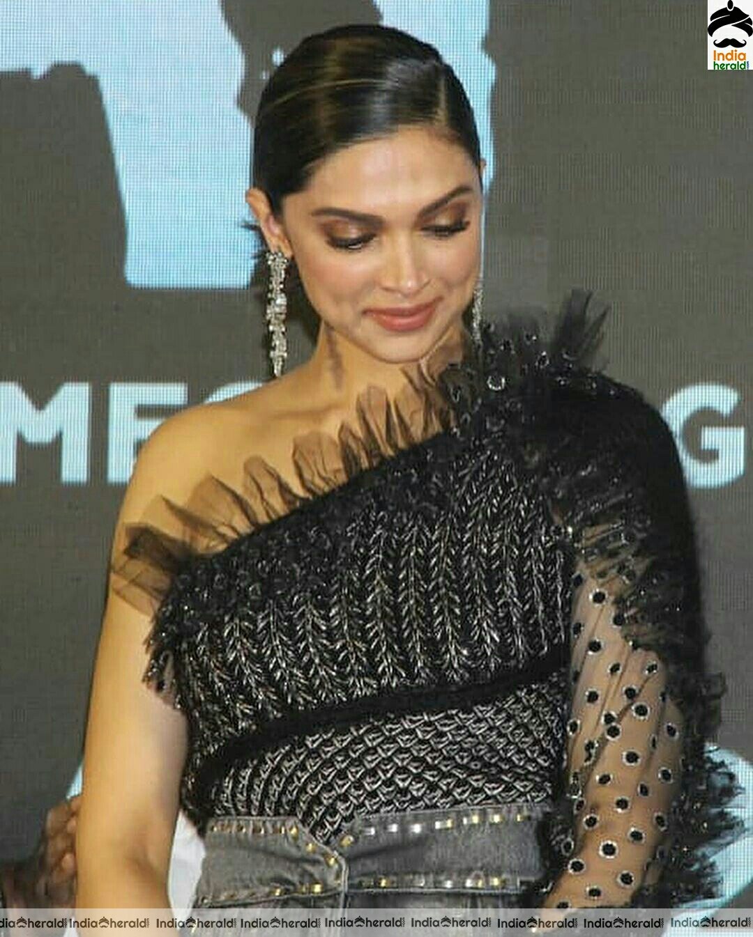 Deepika padukone At Gulzar Chhapaak Movie Title Track Launch