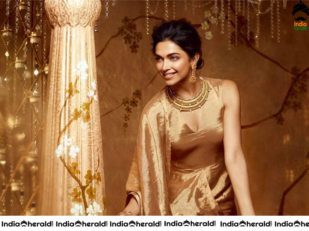 Deepika Padukone Elegant and Gracious Photohsoot for Tanishq