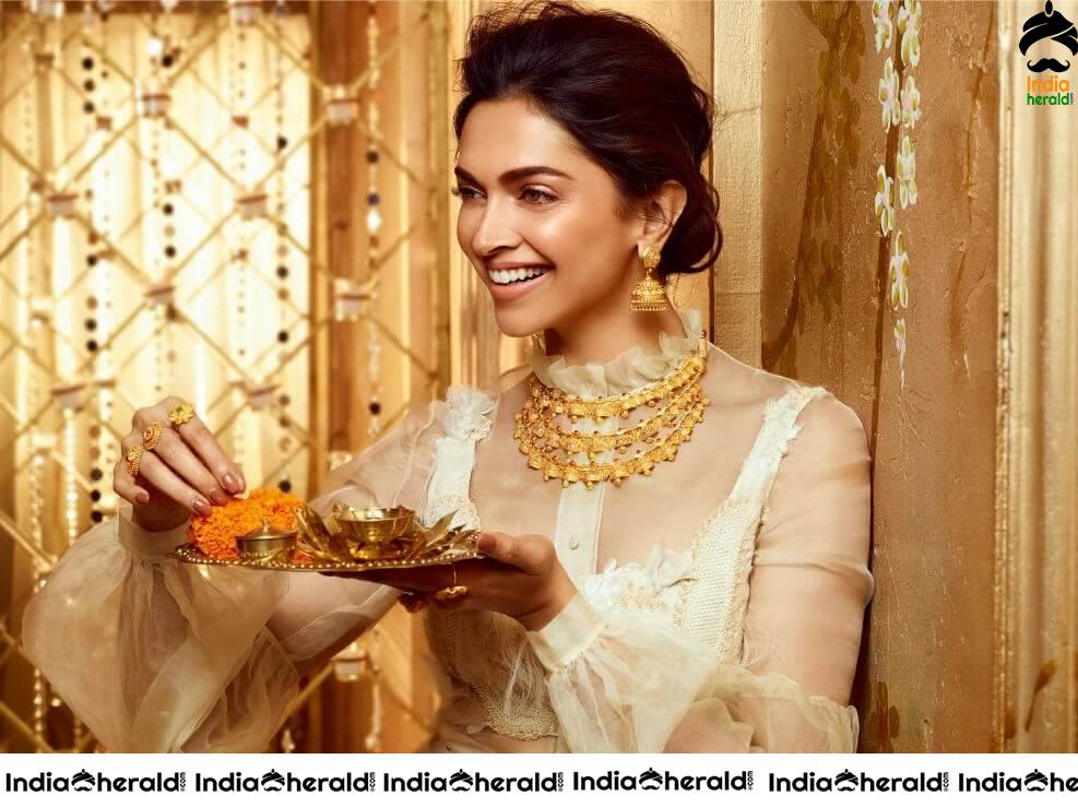 Deepika Padukone Elegant and Gracious Photohsoot for Tanishq