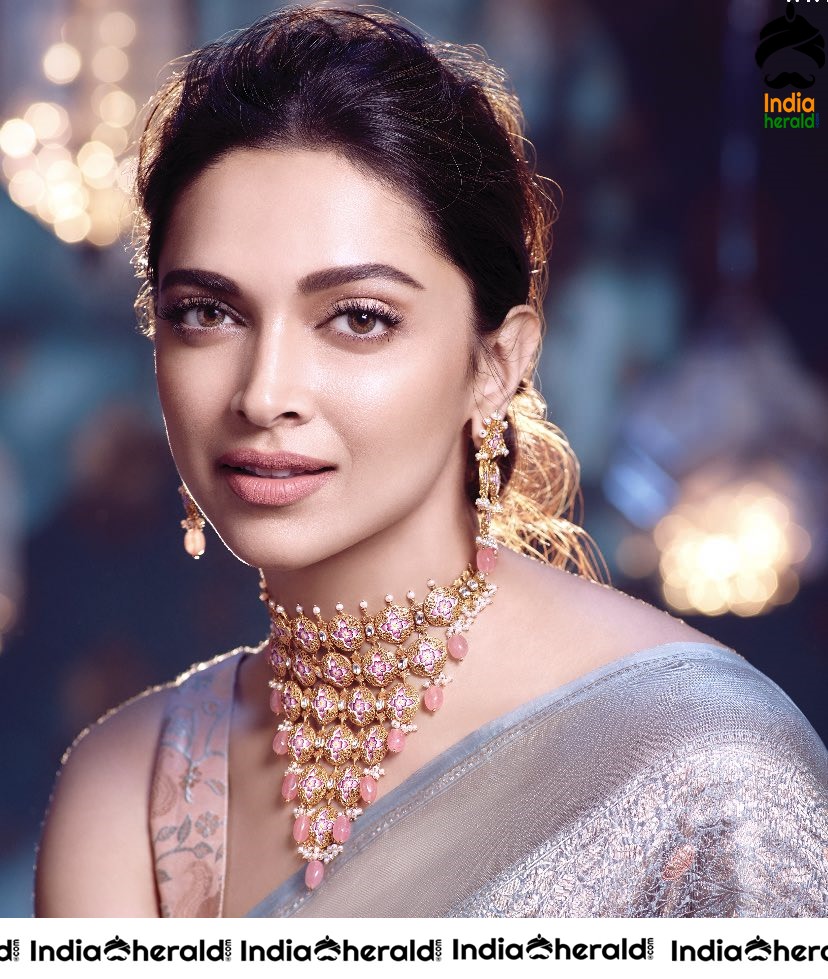 Deepika Padukone Elegant Photoshoot for a new Jewellery Brand