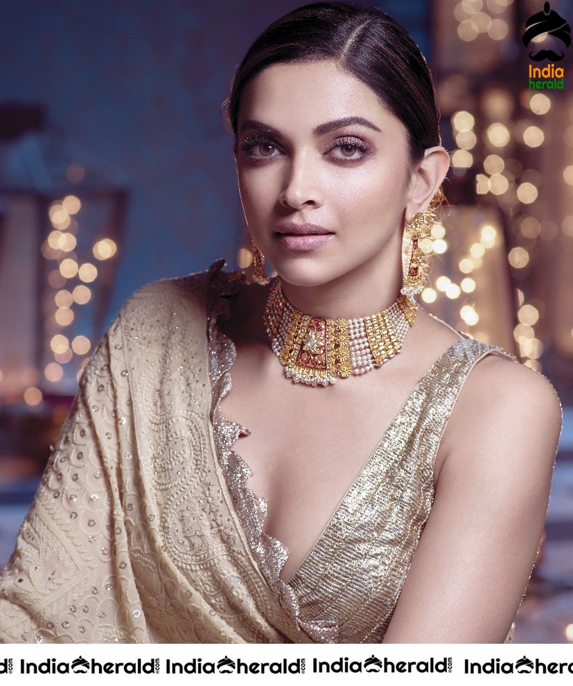Deepika Padukone Elegant Photoshoot for a new Jewellery Brand