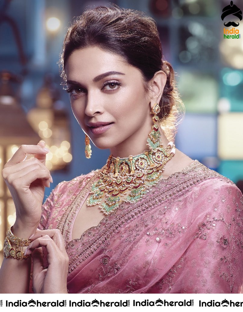 Deepika Padukone Elegant Photoshoot for a new Jewellery Brand