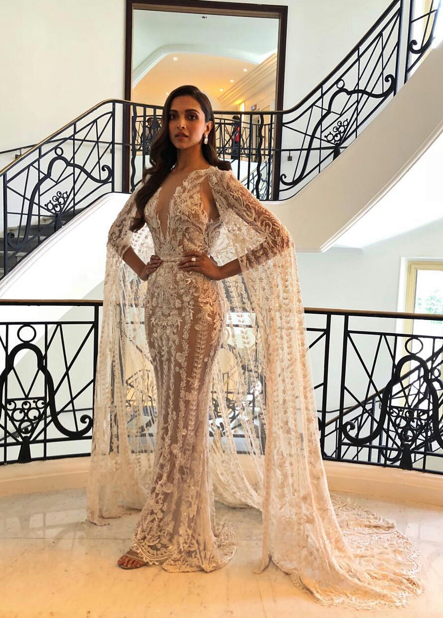 Deepika Padukone Hot Compilation Photos In A White Attire