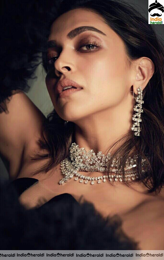 Deepika Padukone Latest ELLE Magazine Photoshoot Stills