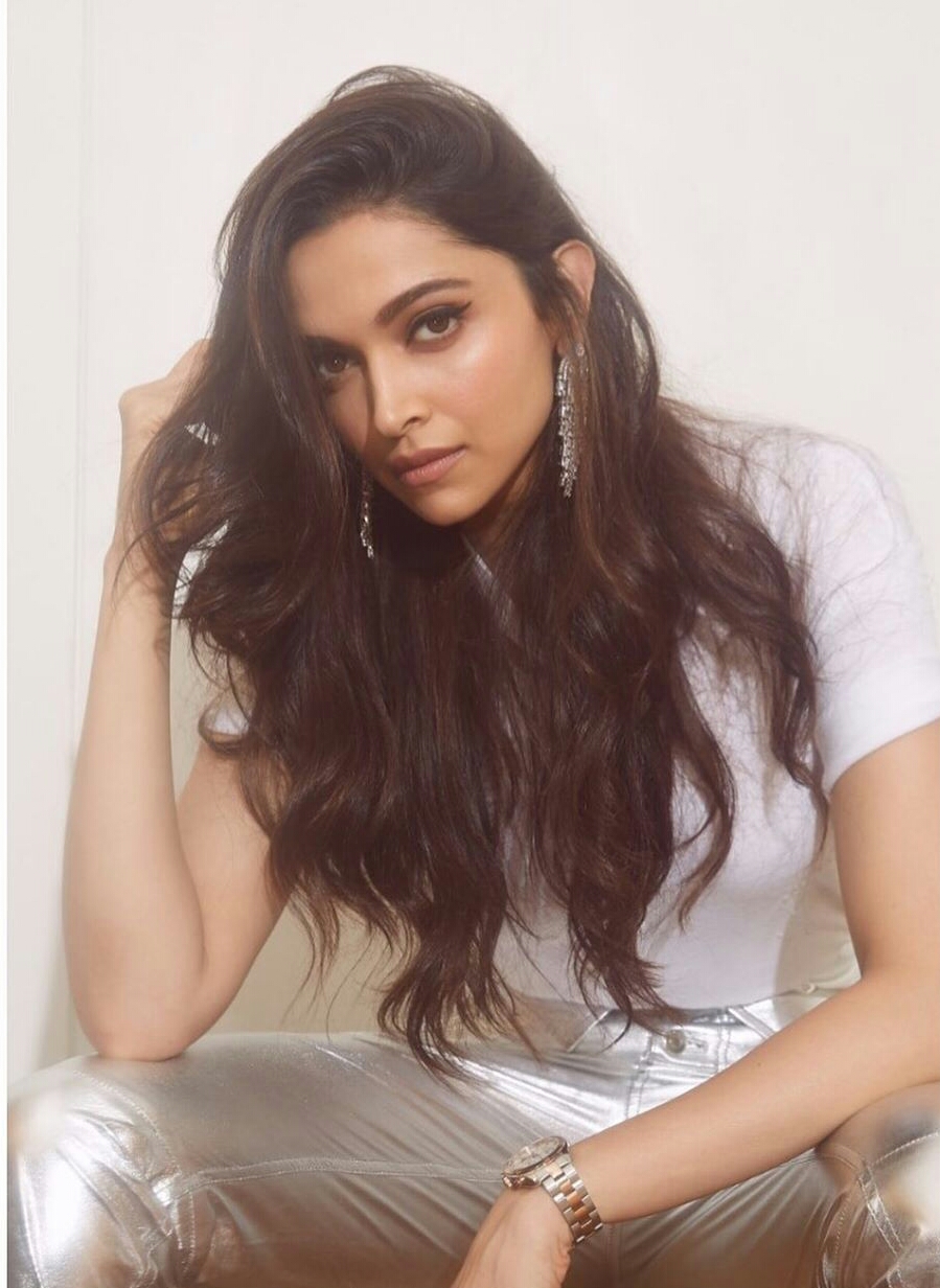 Deepika Padukone Looking Dapper In White