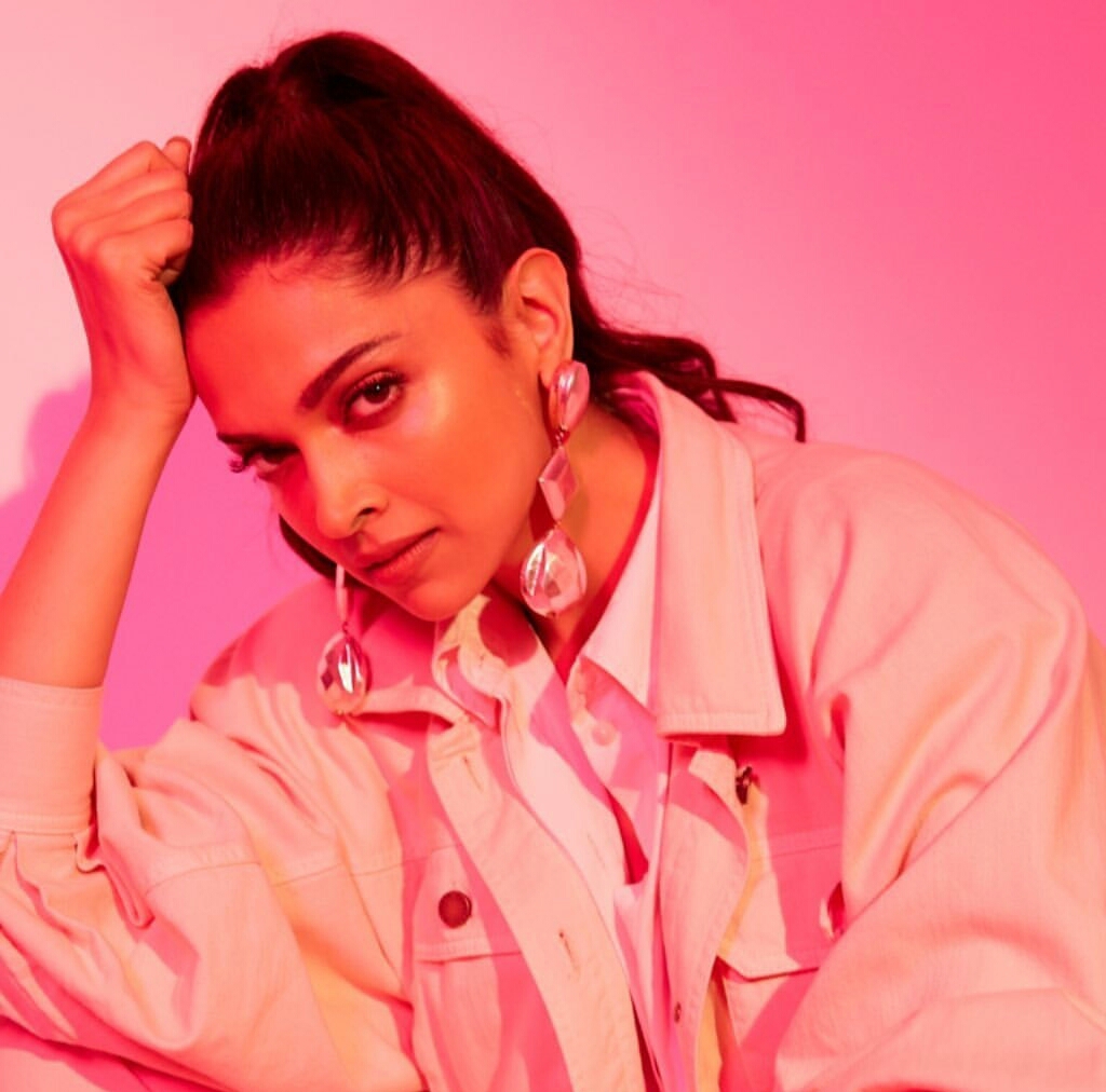 Deepika Padukone Neon Light Photoshoot