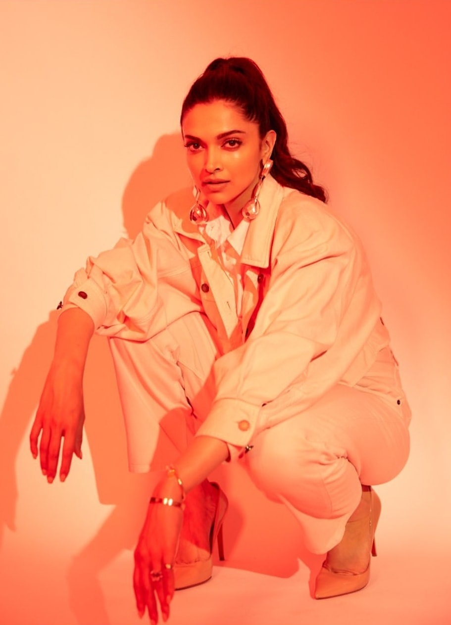 Deepika Padukone Neon Light Photoshoot