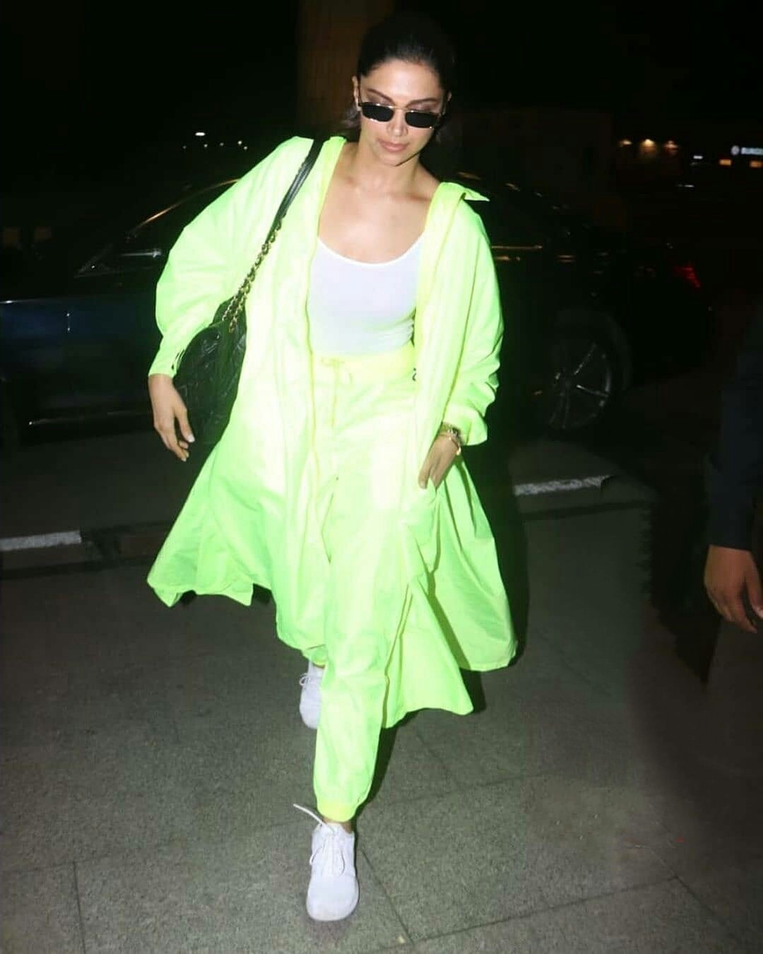 Deepika Padukone Seen At Mumbai Airport