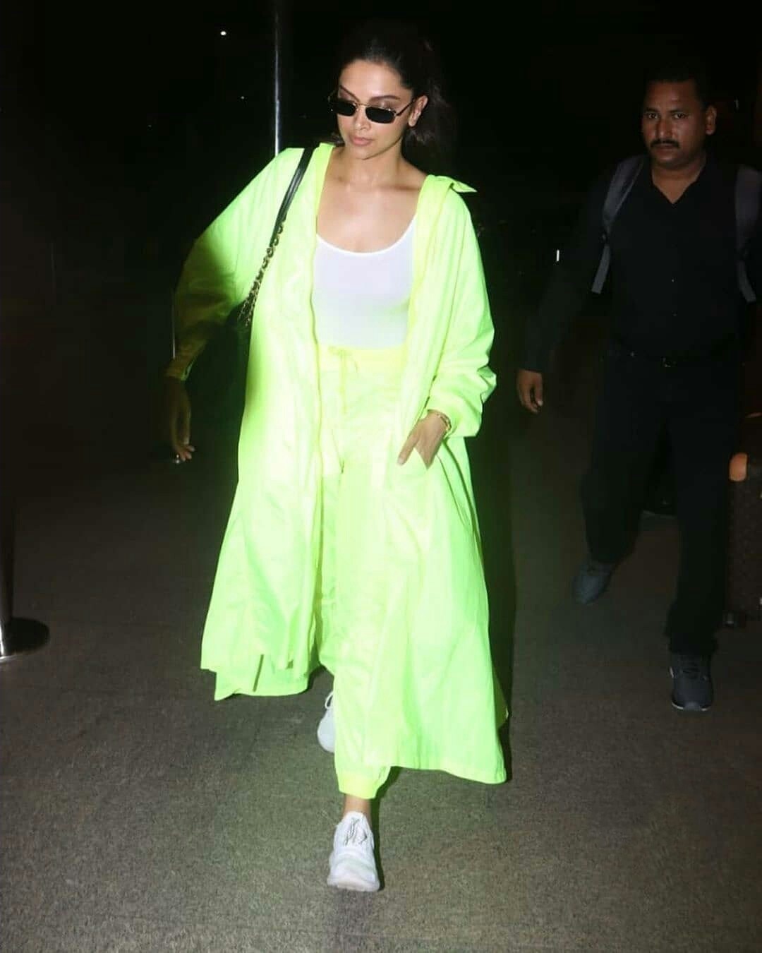 Deepika Padukone Seen At Mumbai Airport