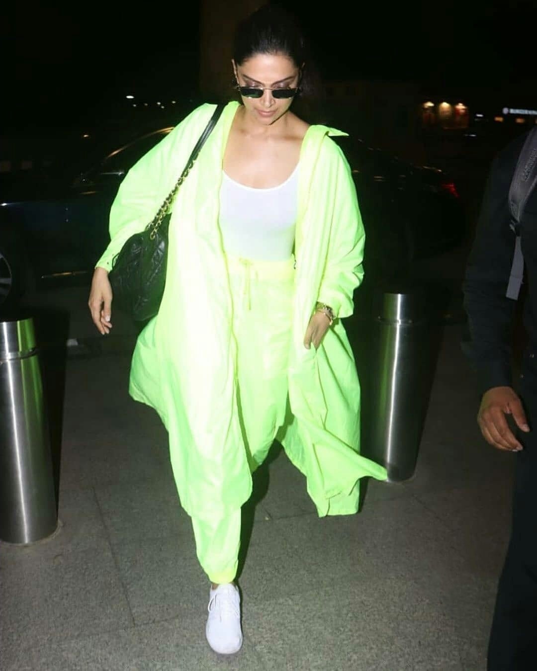 Deepika Padukone Seen At Mumbai Airport