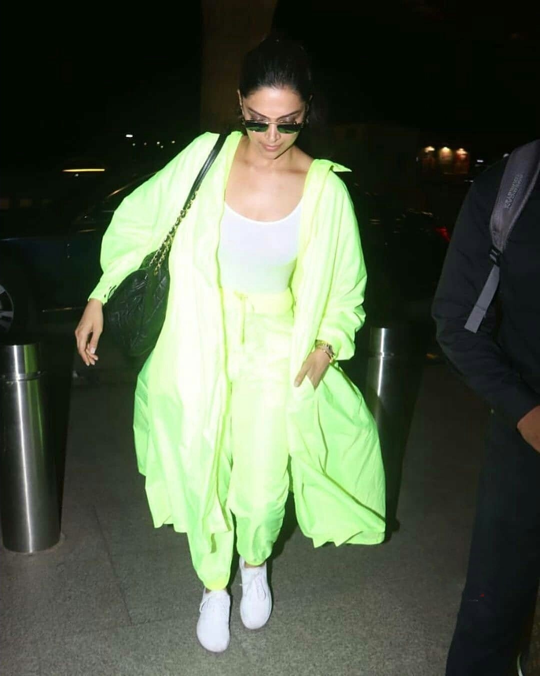 Deepika Padukone Seen At Mumbai Airport