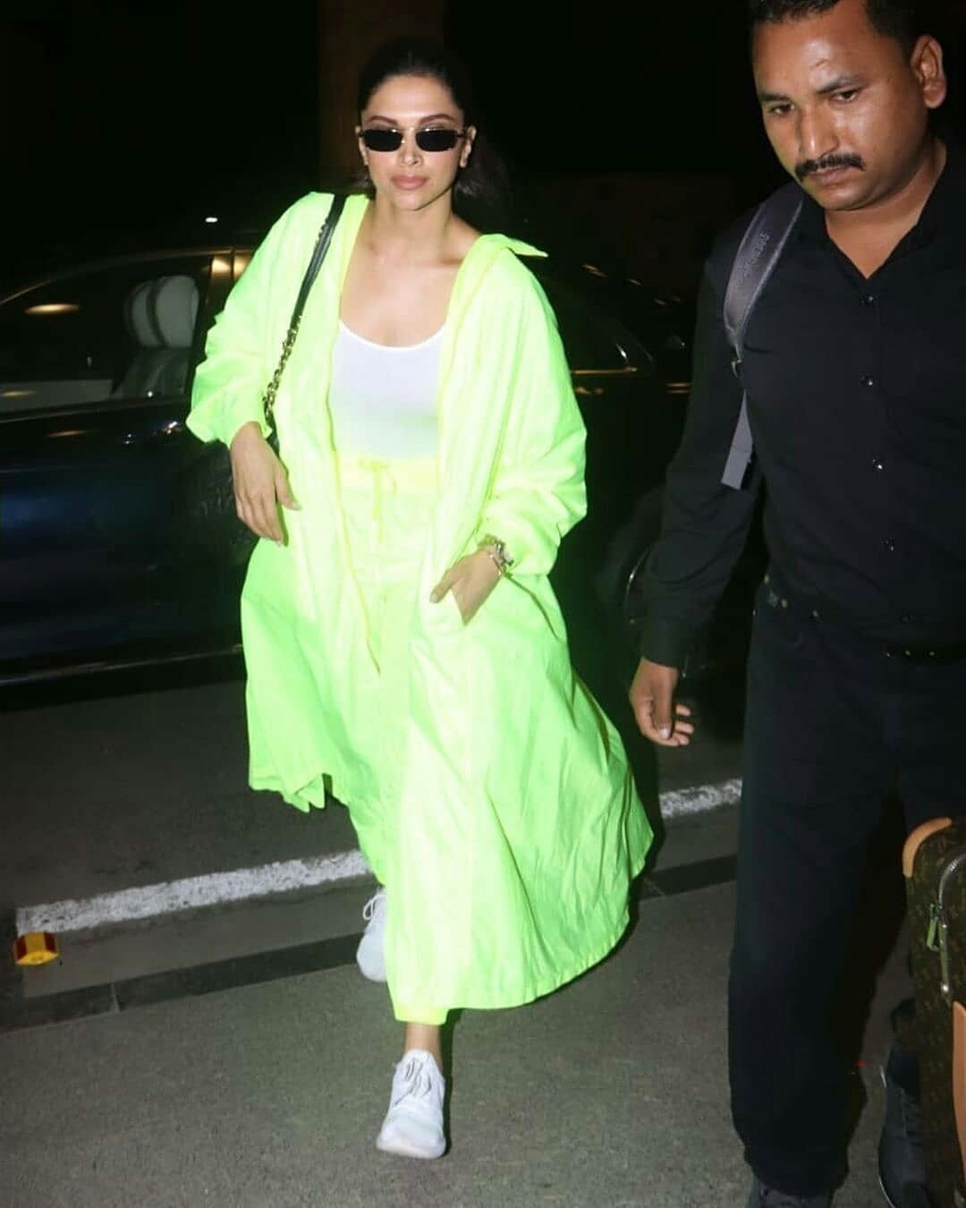 Deepika Padukone Seen At Mumbai Airport