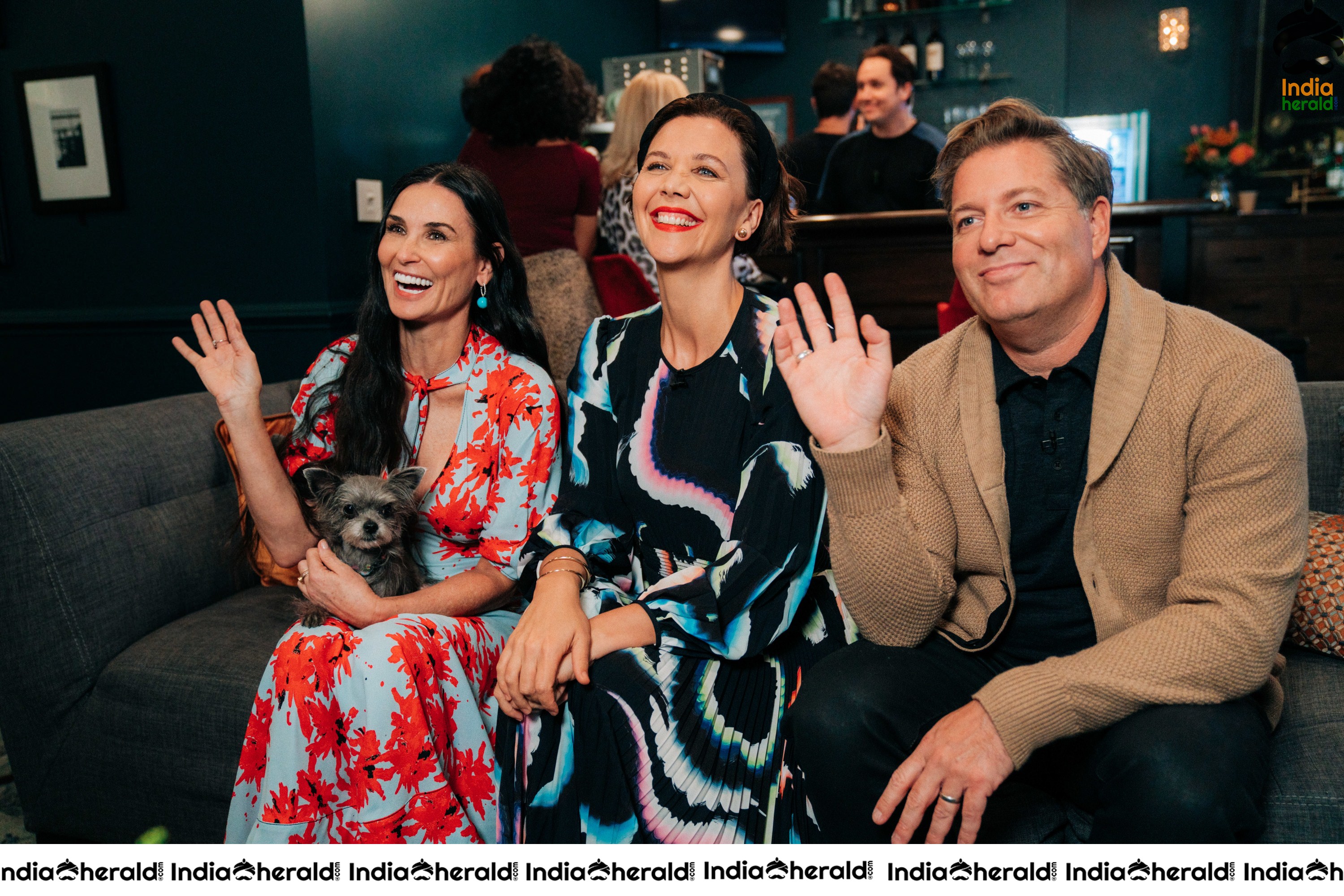 Demi Moore at The Late Late Show with James Corden