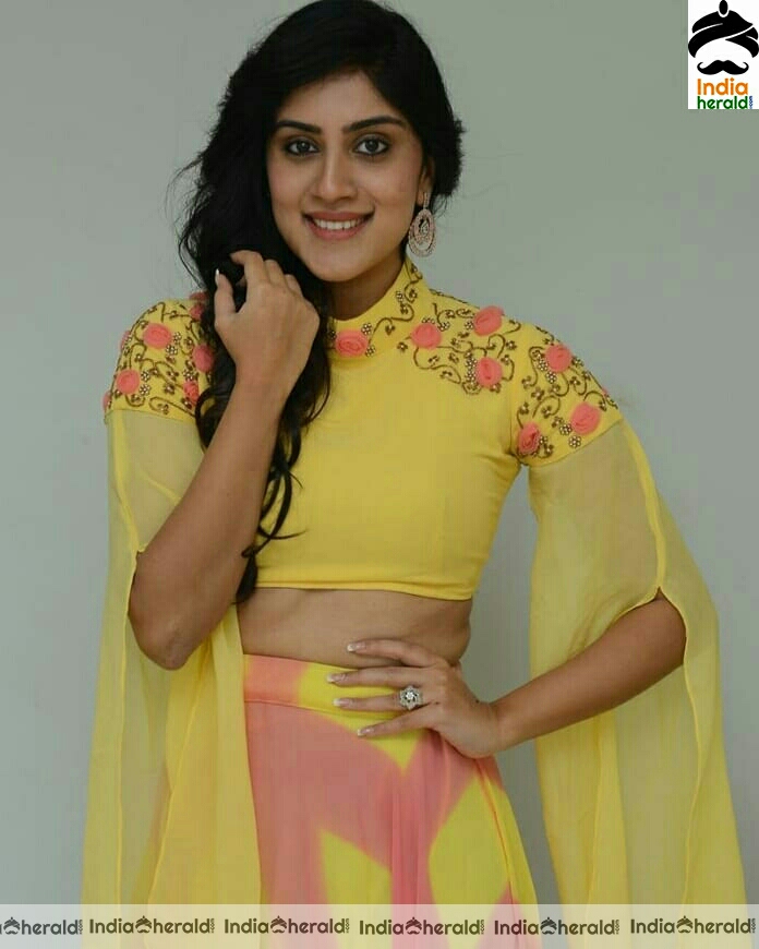 Dhanya Balakrishna Hot Waist Line Show In These Photos