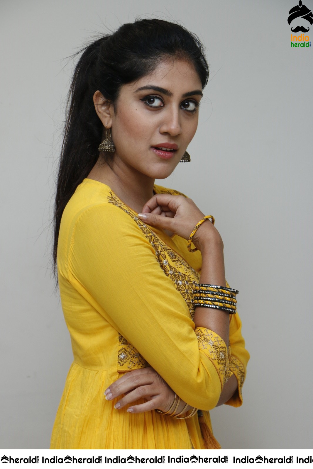 Dhanya Balakrishna Latest Stills in Yellow Set 1