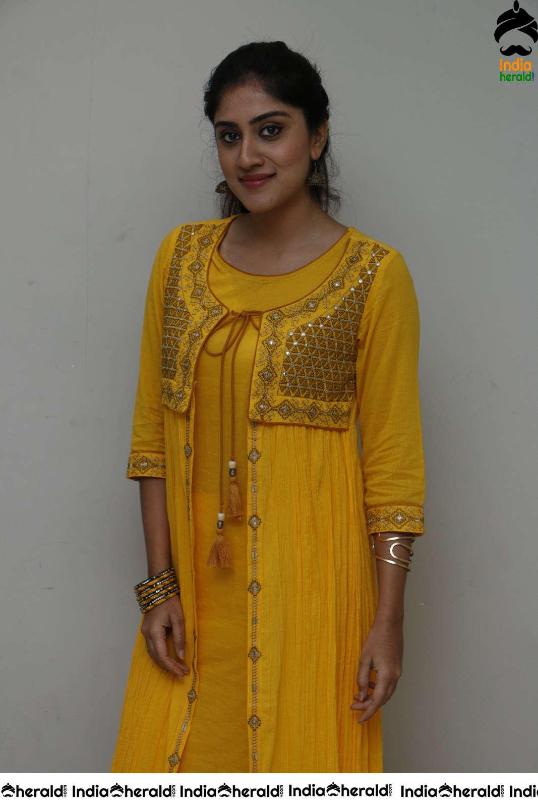 Dhanya Balakrishna Latest Stills in Yellow Set 1