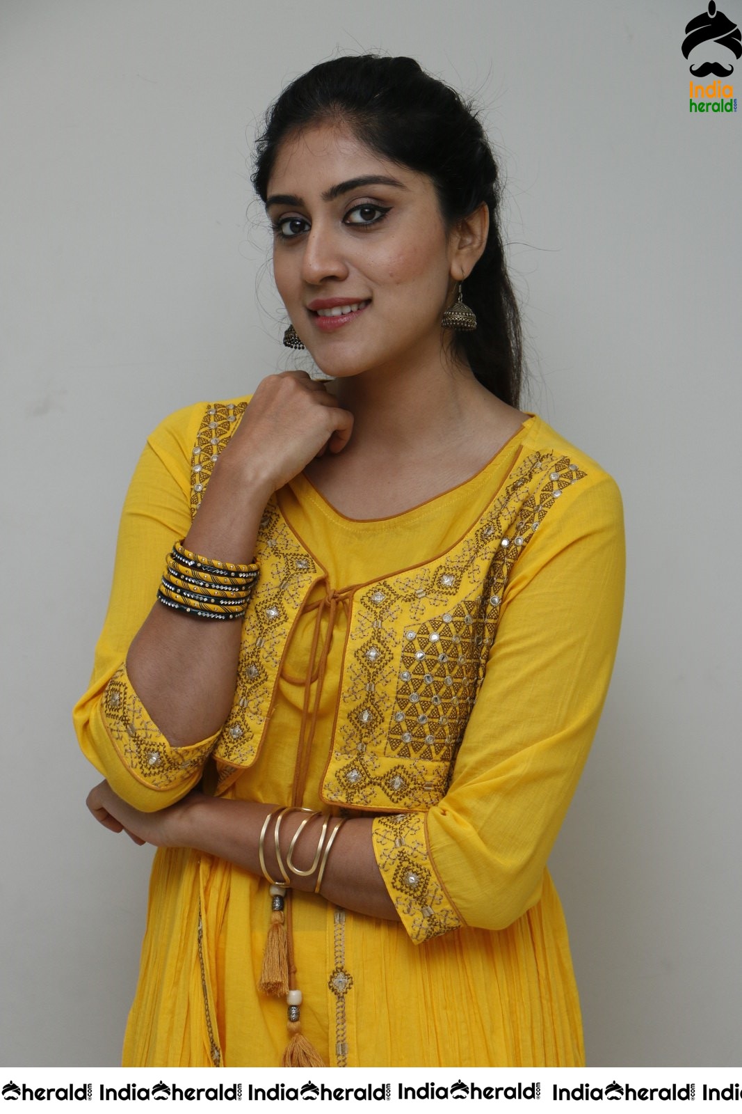 Dhanya Balakrishna Latest Stills in Yellow Set 1