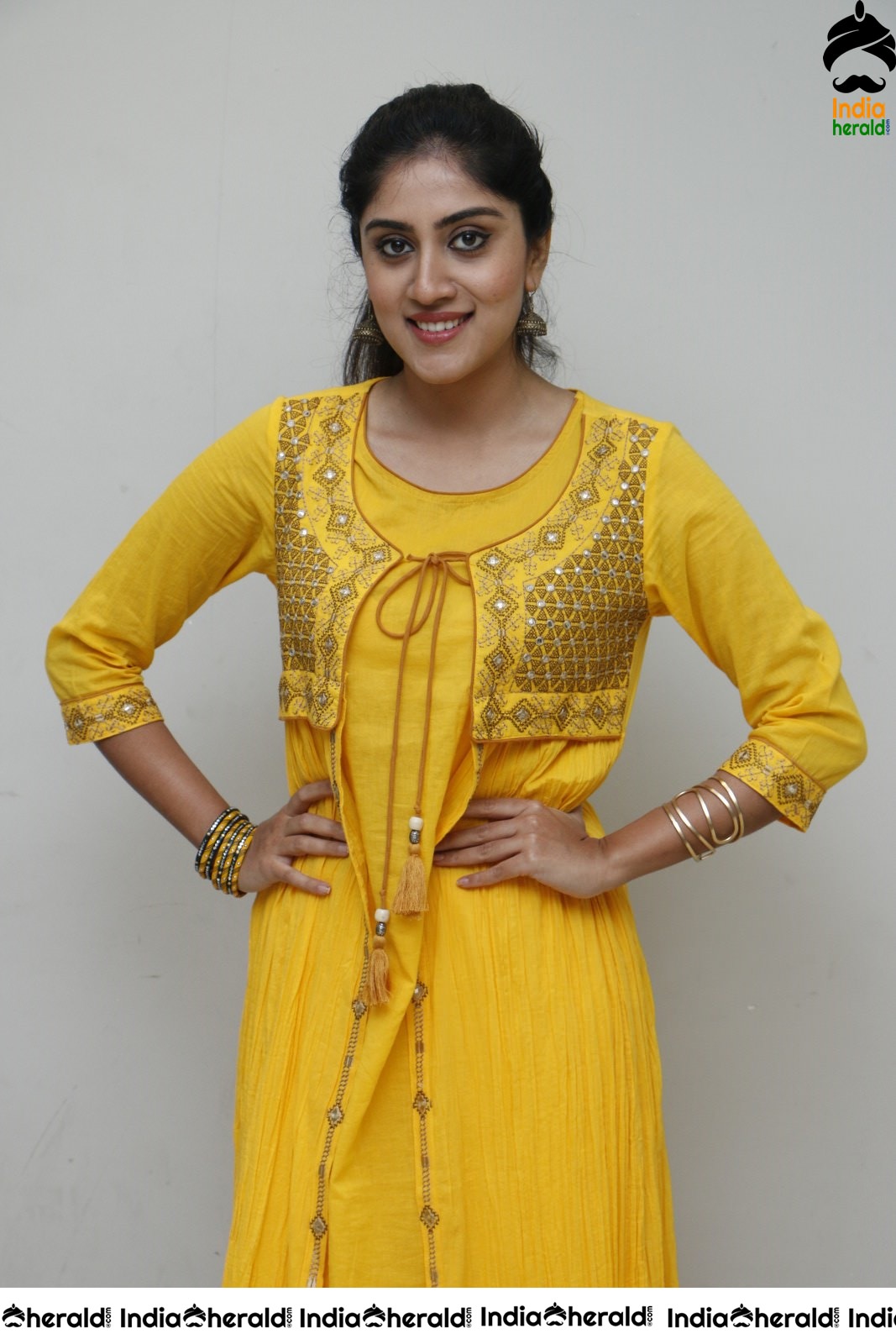 Dhanya Balakrishna Latest Stills in Yellow Set 2