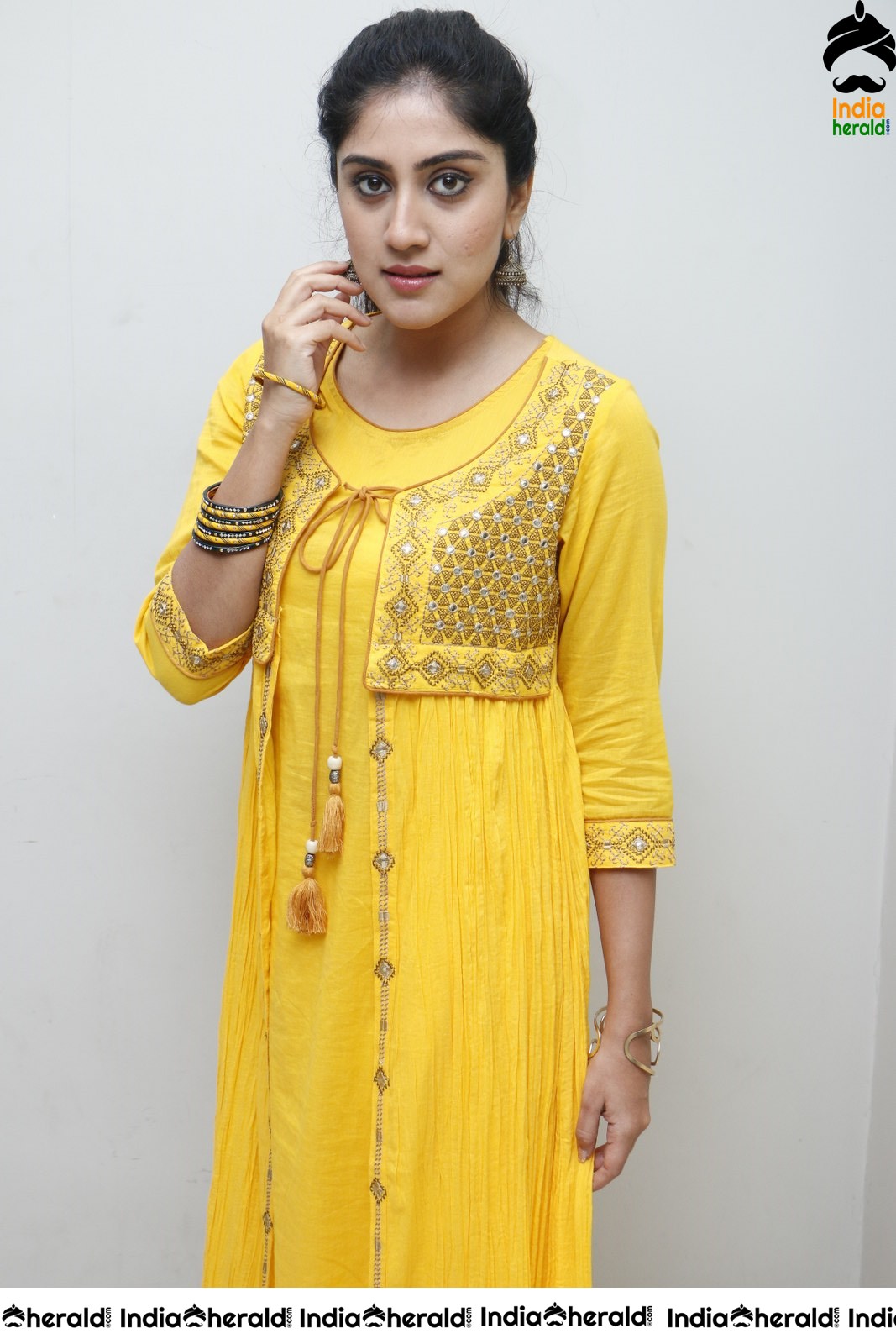 Dhanya Balakrishna Latest Stills in Yellow Set 2