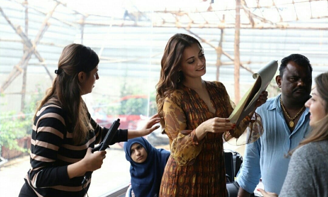Dia Mirza At The Promotion Of Her Upcoming Web Series Kaafir Promotion