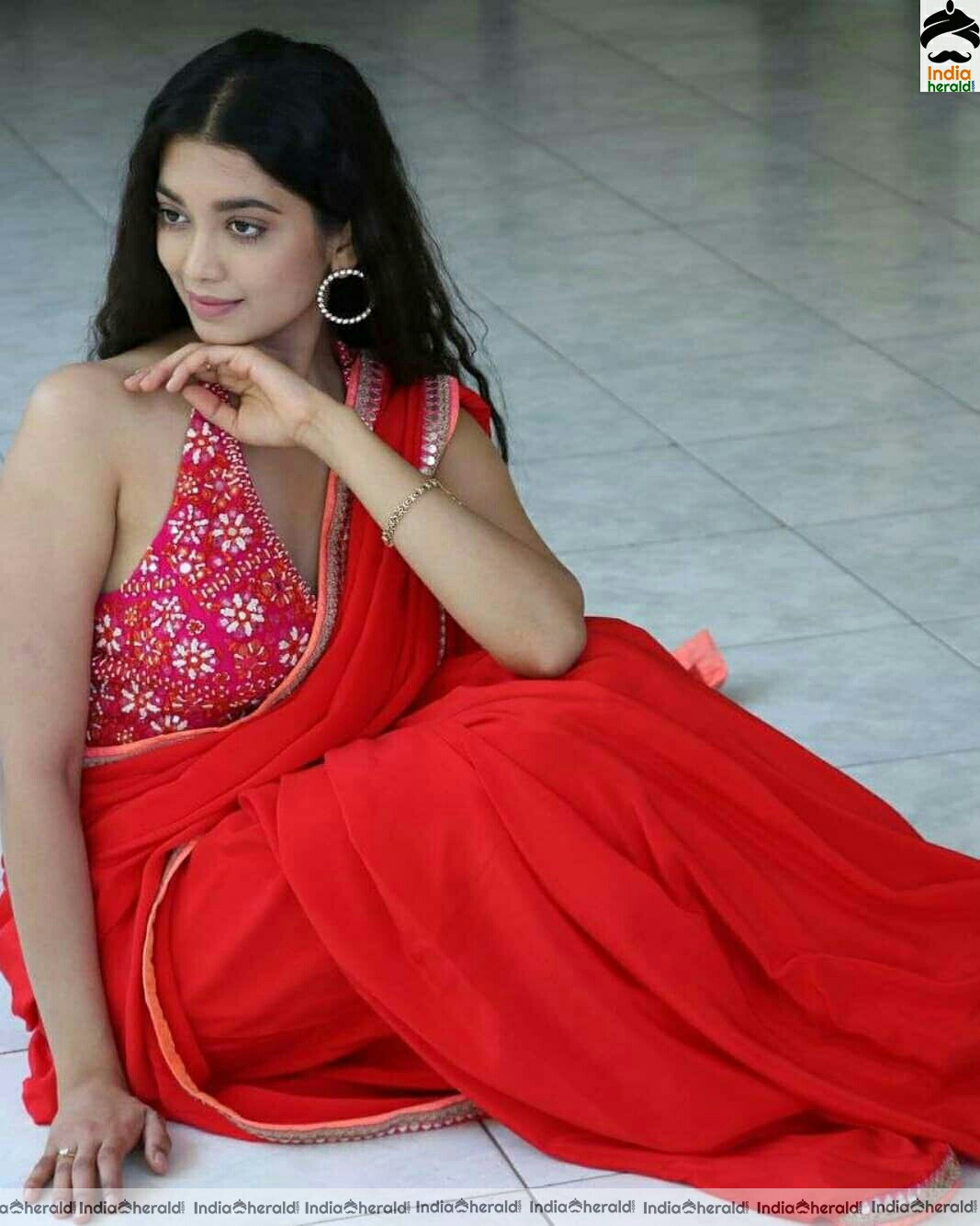 Digangana Latest Saree Cute Stills