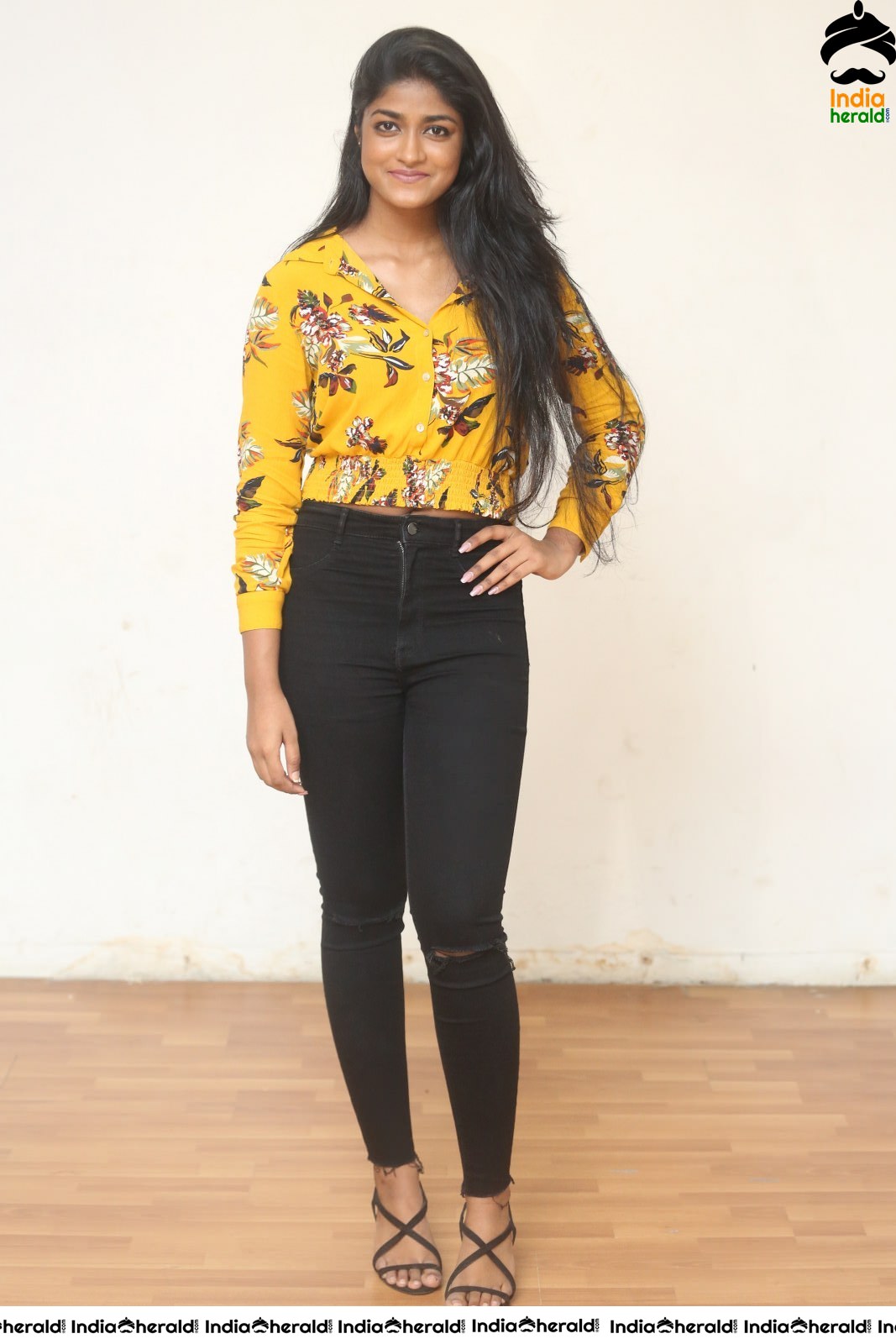 Dimple Hayathi Latest Clicks in Yellow Set 1